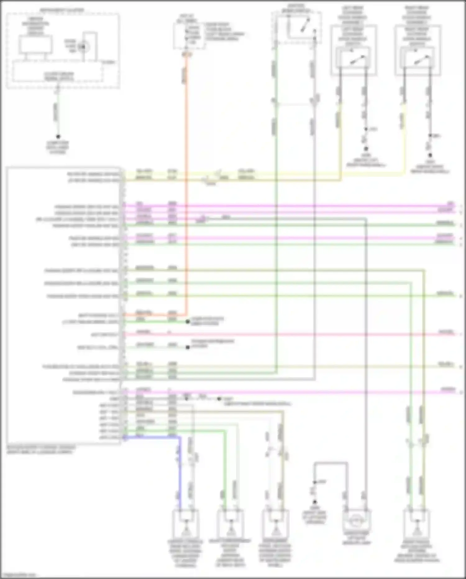 Wiring diagram blk for Chevrolet Blazer III (2018-2023) (6 of 145)