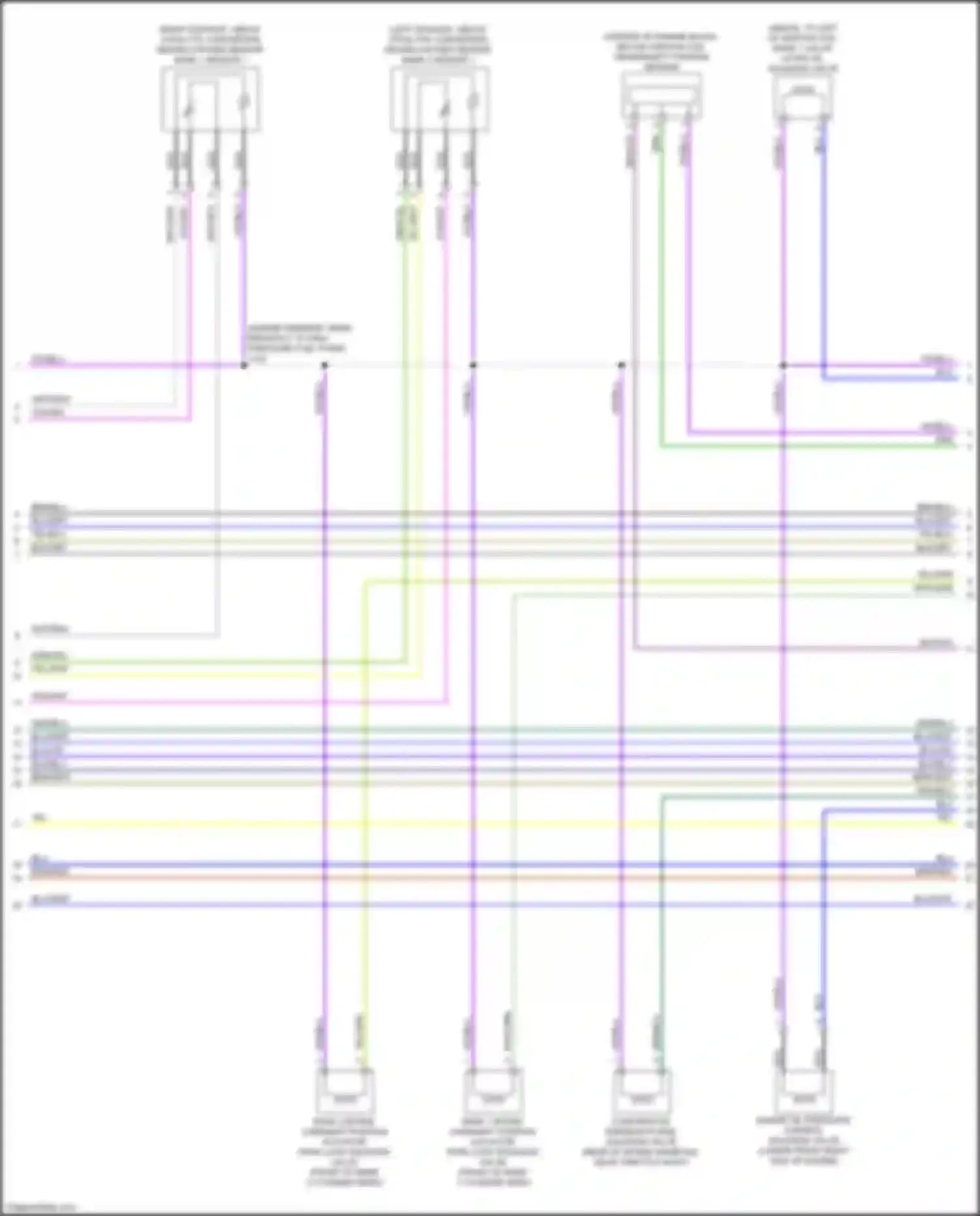 Wiring diagram blk/vio for Chevrolet Blazer III (2018-2023) (19 of 22)