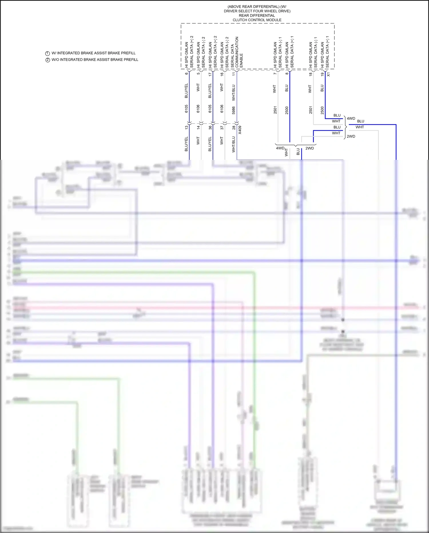 Wiring diagram blu for Chevrolet Blazer III (2018-2023) (14 of 110)