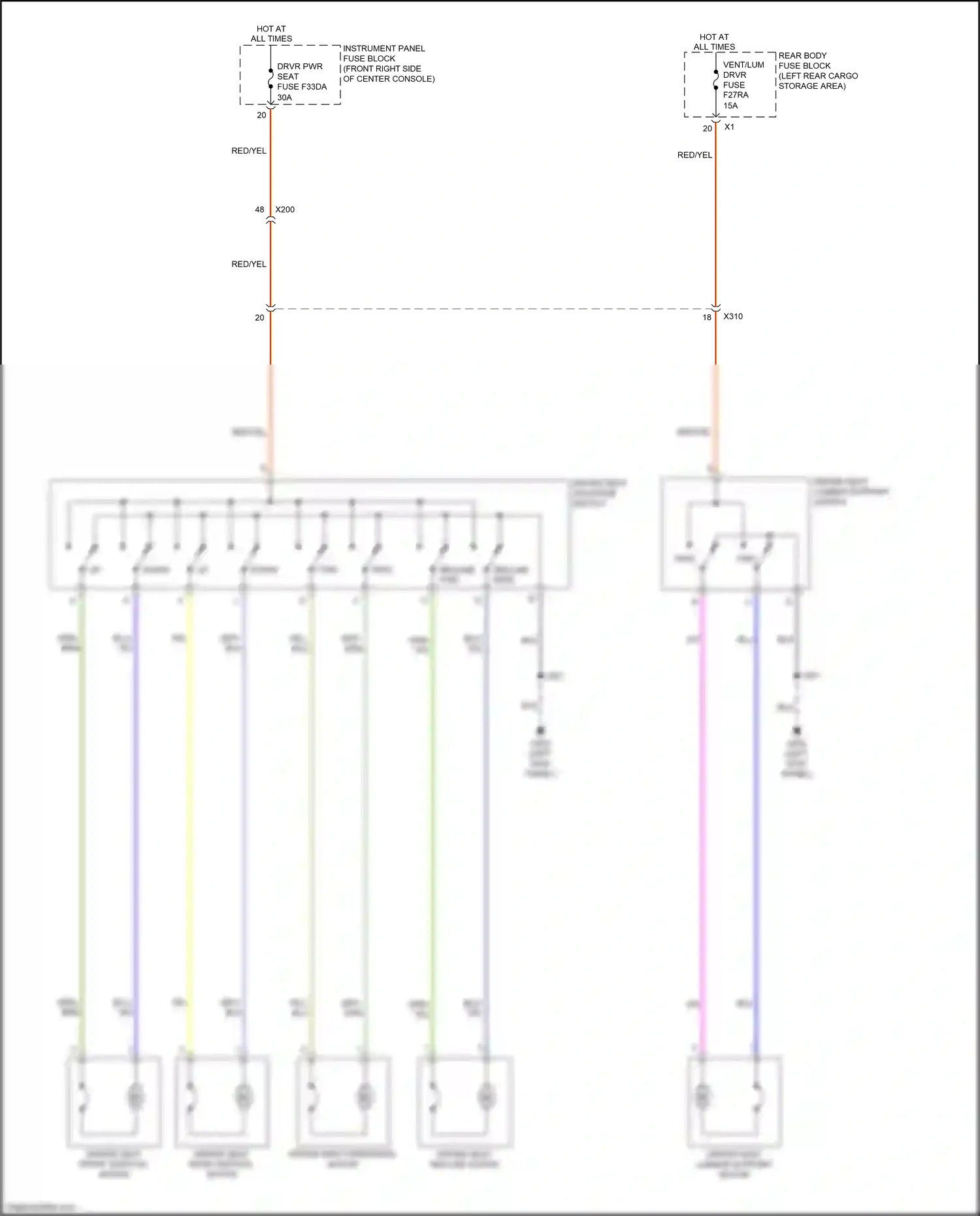 Wiring diagram blu for Chevrolet Blazer III (2018-2023) (1 of 110)