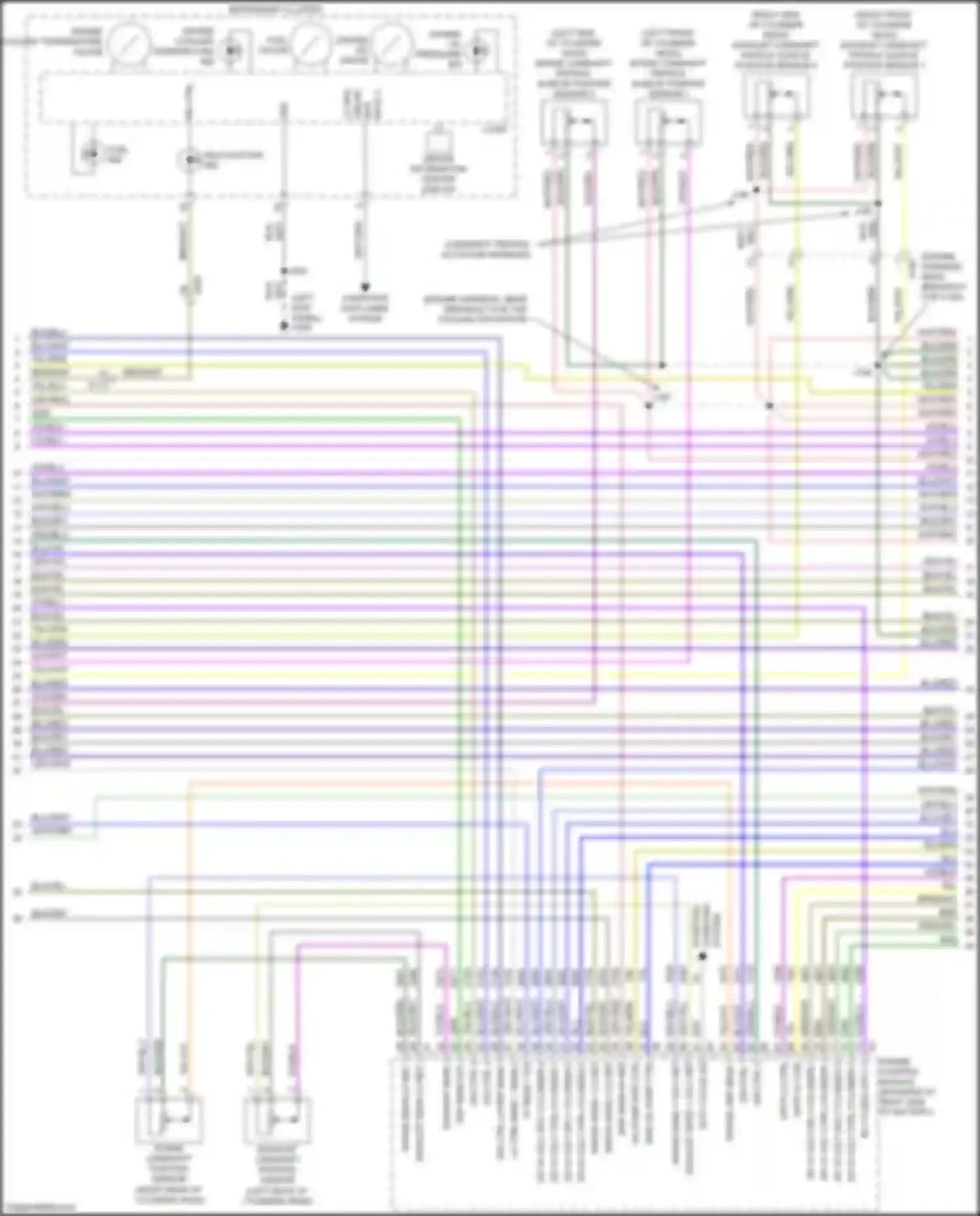 Wiring diagram blu/gry for Chevrolet Blazer III (2018-2023) (31 of 43)