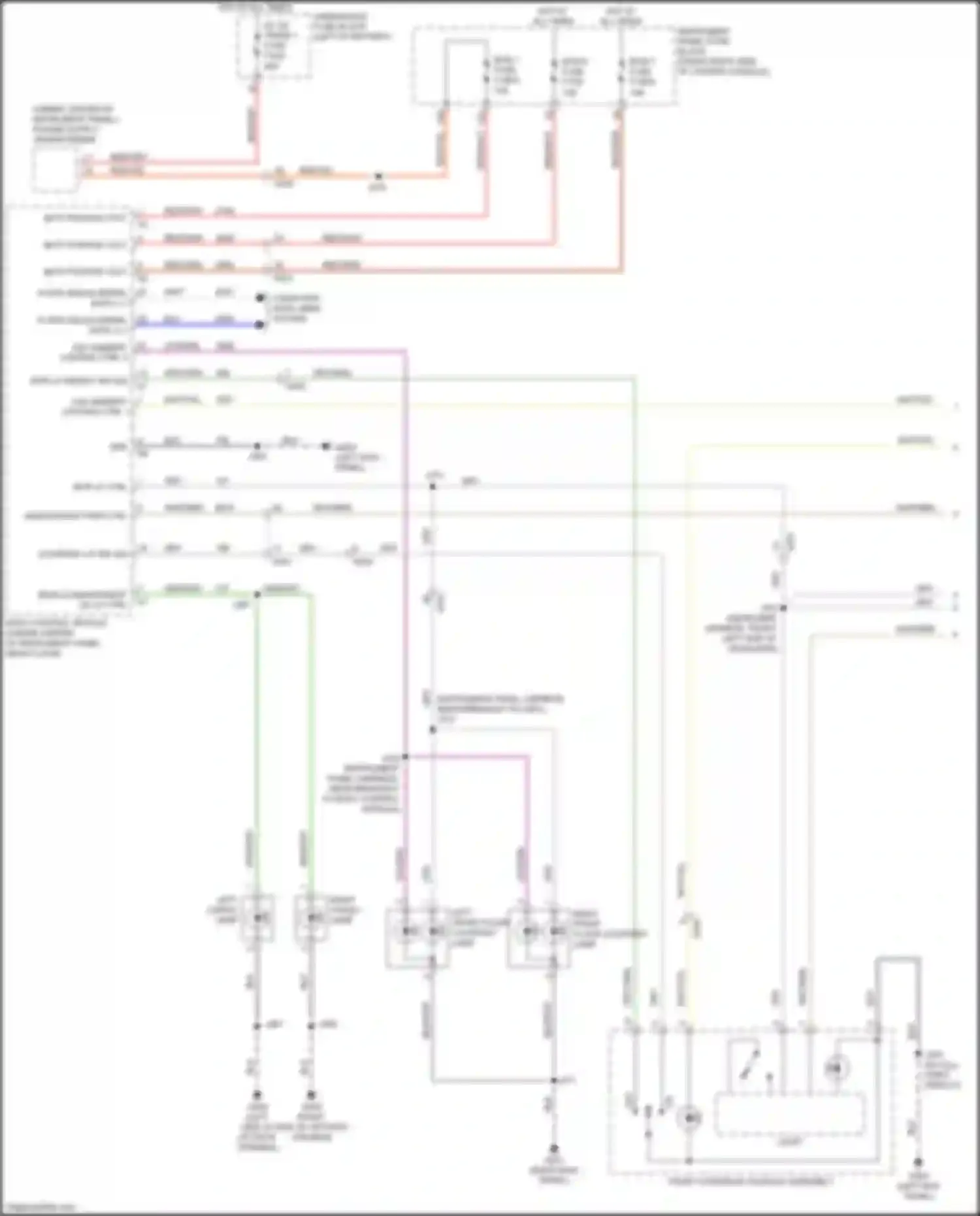 Wiring diagram body control module for Chevrolet Blazer III (2018-2023) (1 of 42)