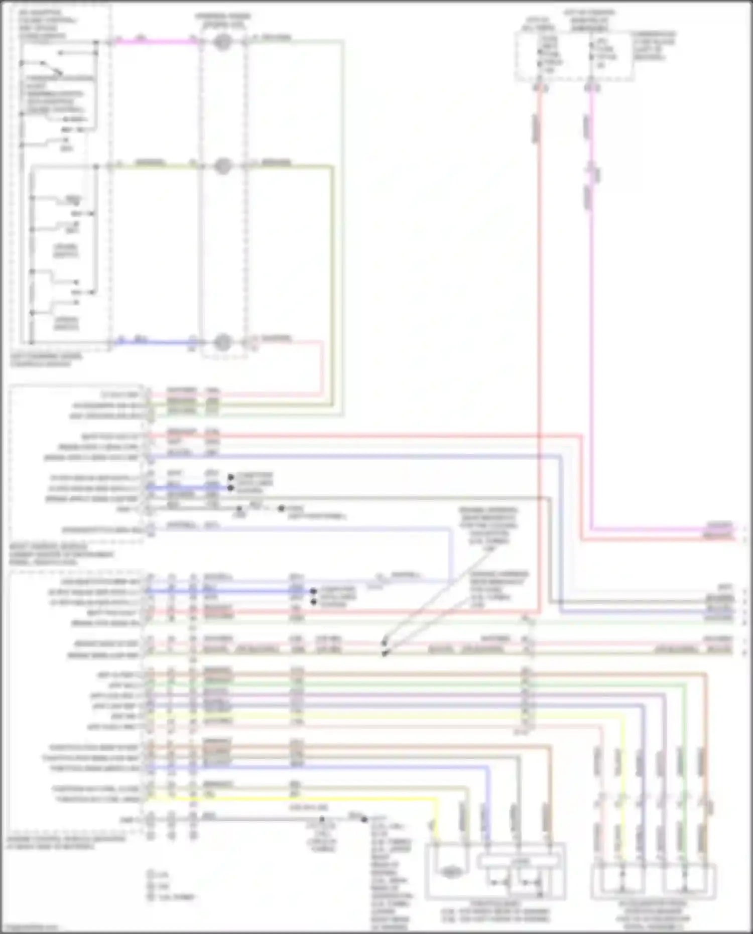 Wiring diagram brake pos sens sig for Chevrolet Blazer III (2018-2023) (1 of 2)