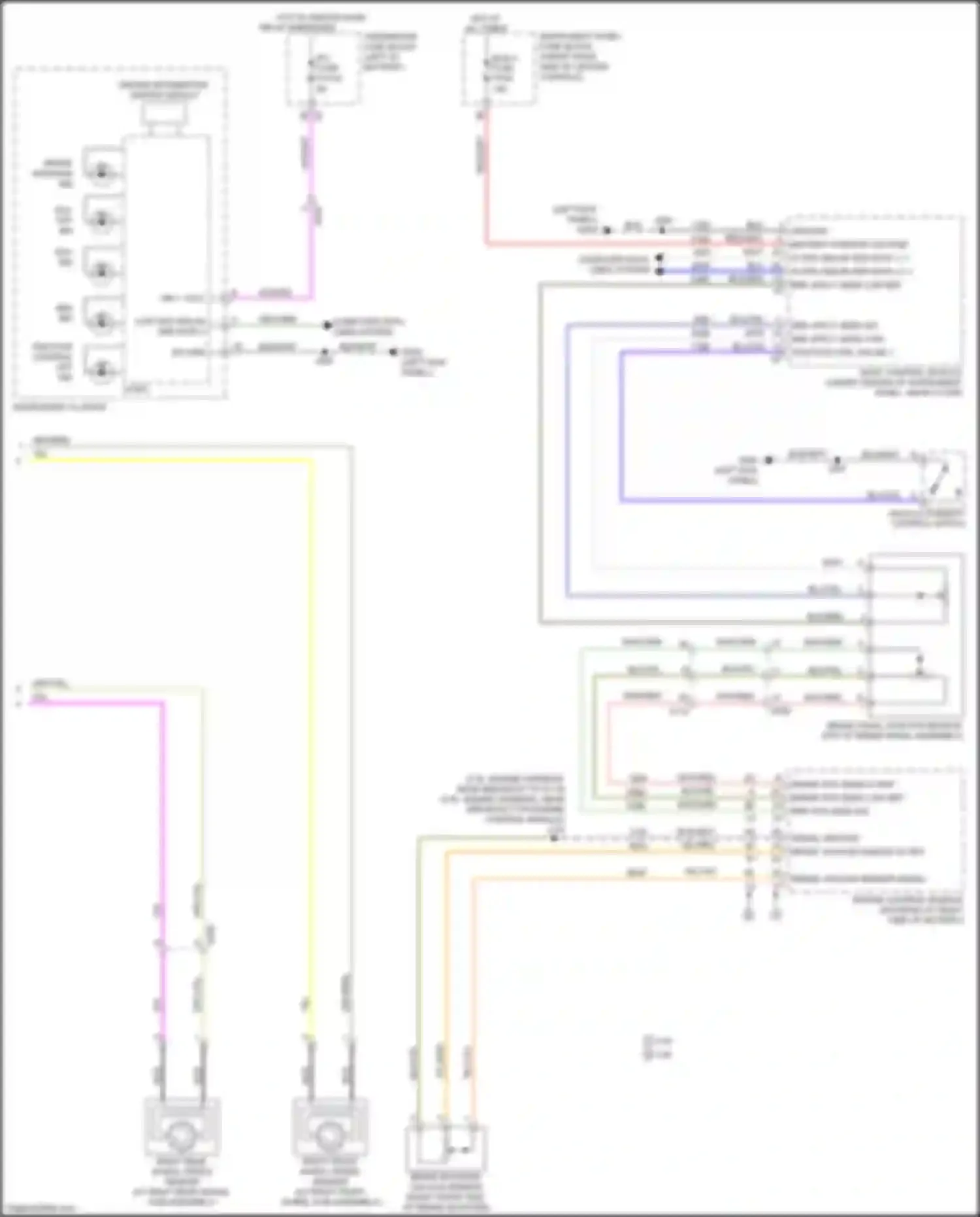 Wiring diagram brk pos sens sig for Chevrolet Blazer III (2018-2023) (2 of 6)