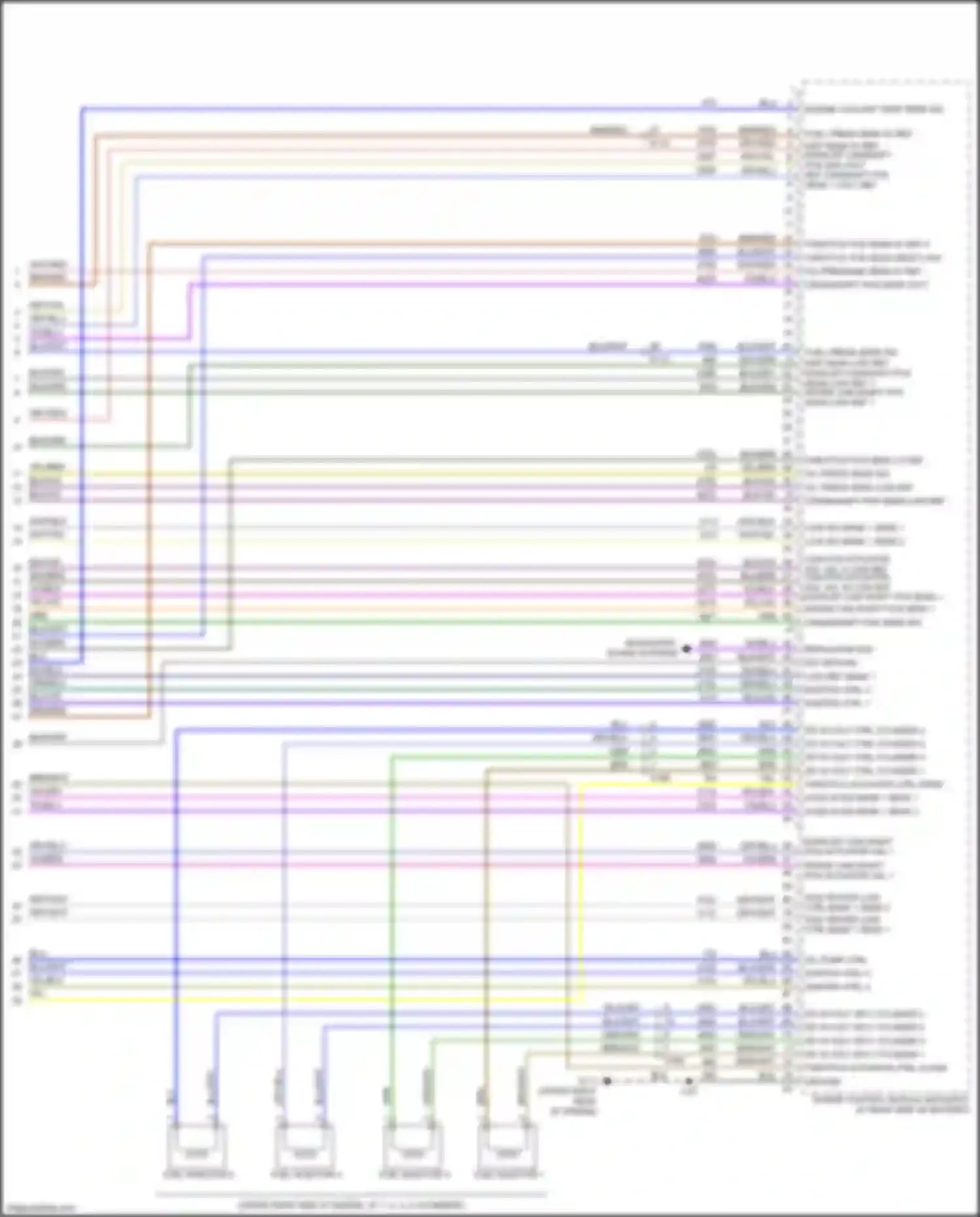 Wiring diagram crankshaft pos sens sig for Chevrolet Blazer III (2018-2023) (1 of 1)