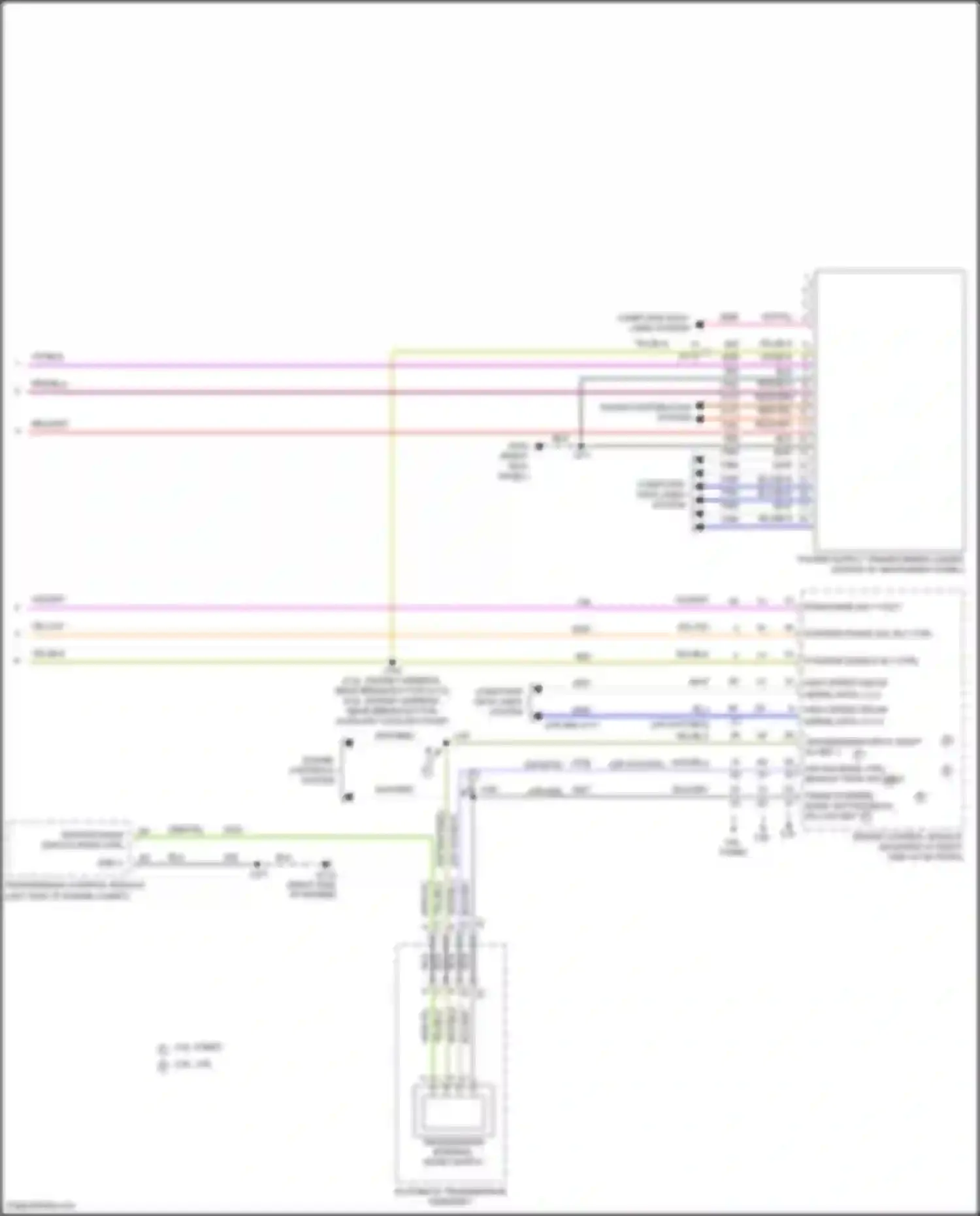 Wiring diagram engine controls system for Chevrolet Blazer III (2018-2023) (8 of 8)
