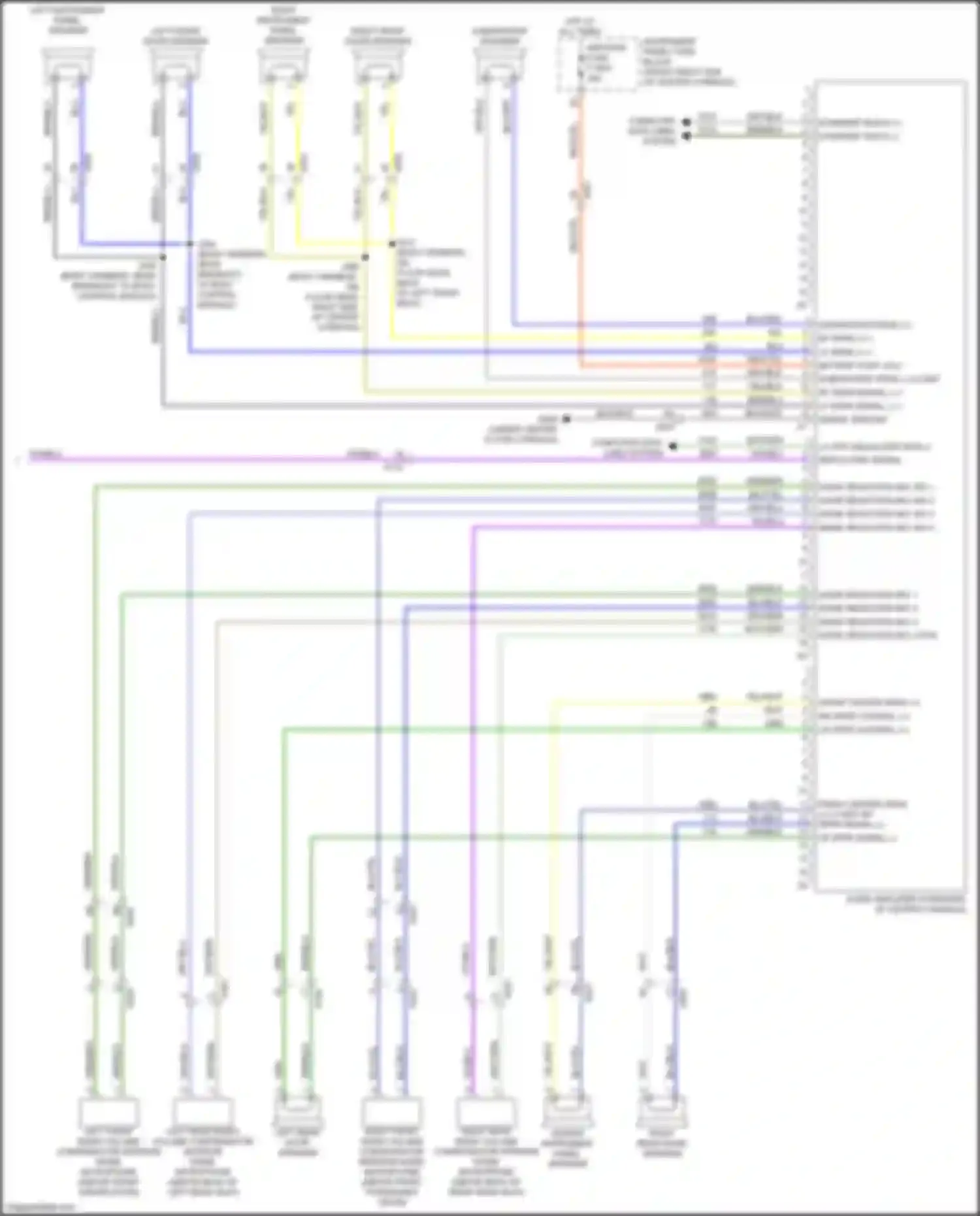Wiring diagram grn/blk for Chevrolet Blazer III (2018-2023) (19 of 40)