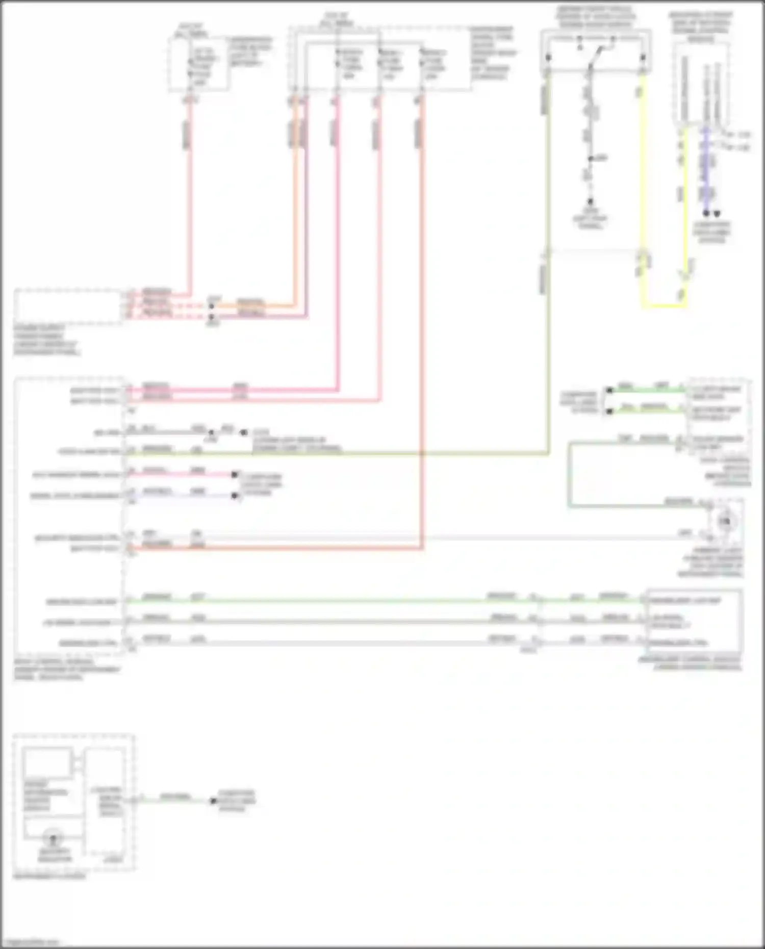 Wiring diagram grn/vio for Chevrolet Blazer III (2018-2023) (9 of 23)