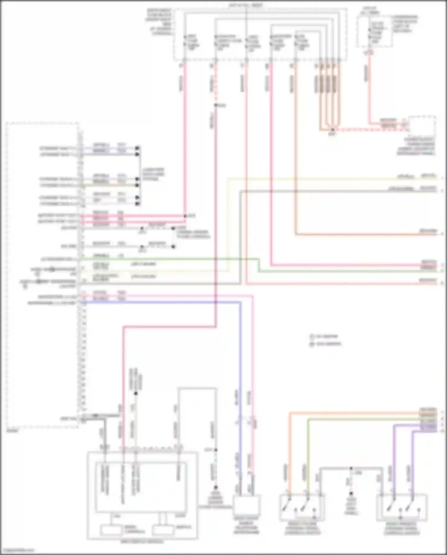 Wiring diagram gry/blk for Chevrolet Blazer III (2018-2023) (18 of 32)
