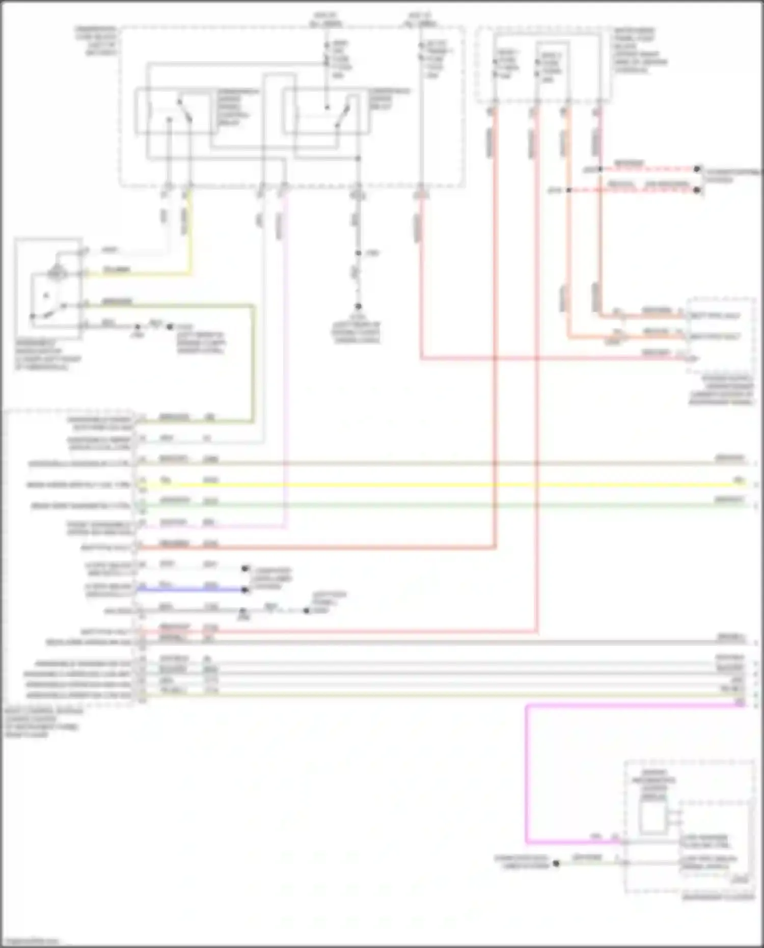 Wiring diagram gry/grn for Chevrolet Blazer III (2018-2023) (20 of 62)