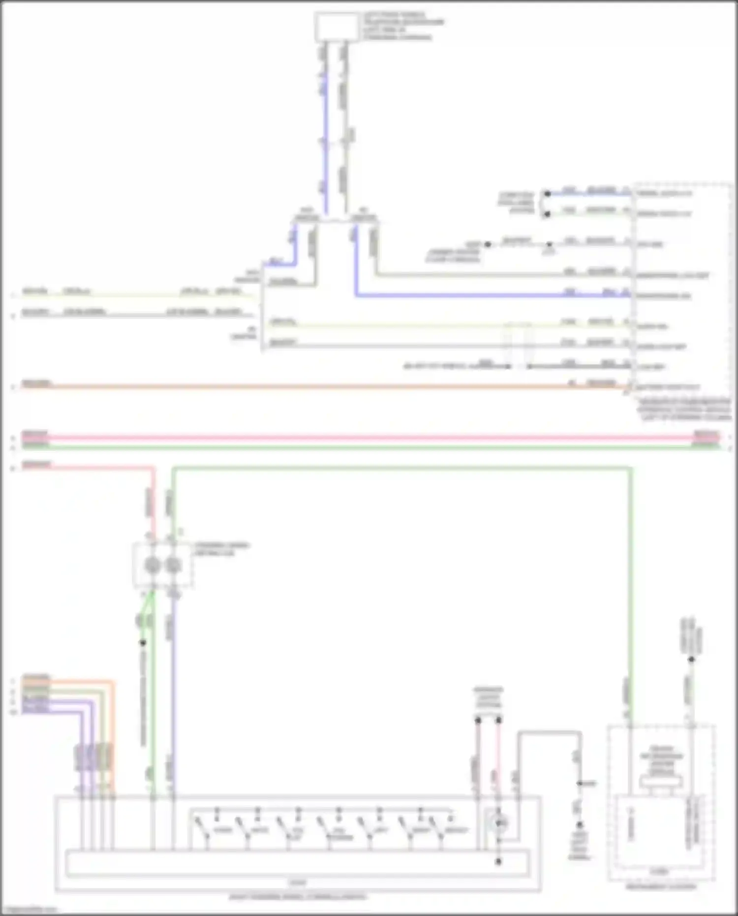 Wiring diagram gry/grn for Chevrolet Blazer III (2018-2023) (25 of 62)