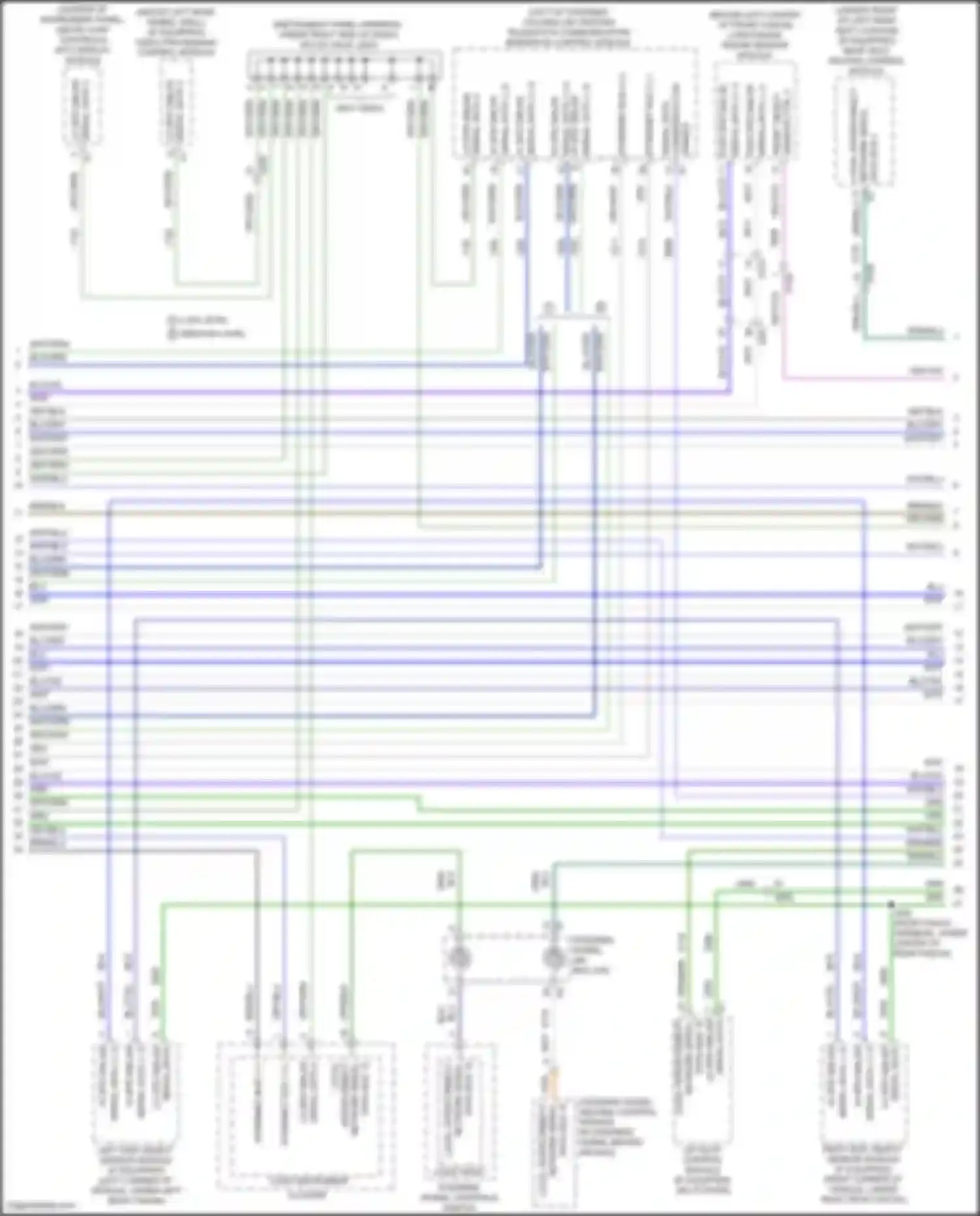 Wiring diagram hi spd gmlan for Chevrolet Blazer III (2018-2023) (3 of 8)