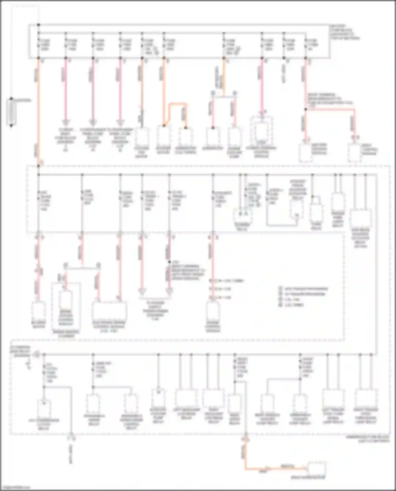 Wiring diagram logic power steering control module for Chevrolet Blazer III (2018-2023) (1 of 1)