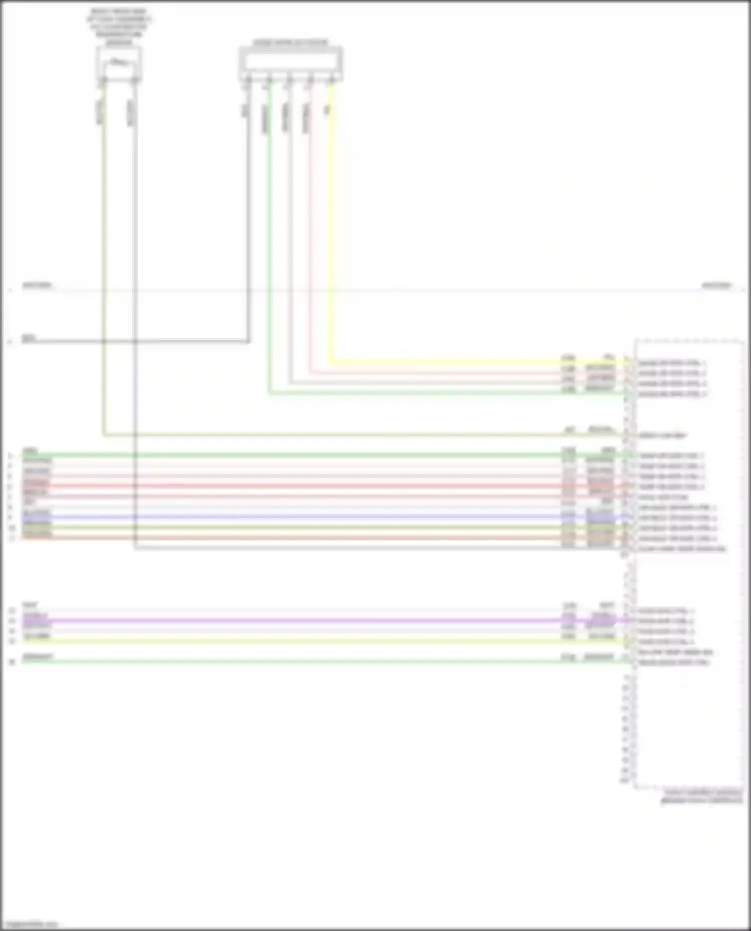Wiring diagram mode dr mtr ctrl 2 for Chevrolet Blazer III (2018-2023) (1 of 3)