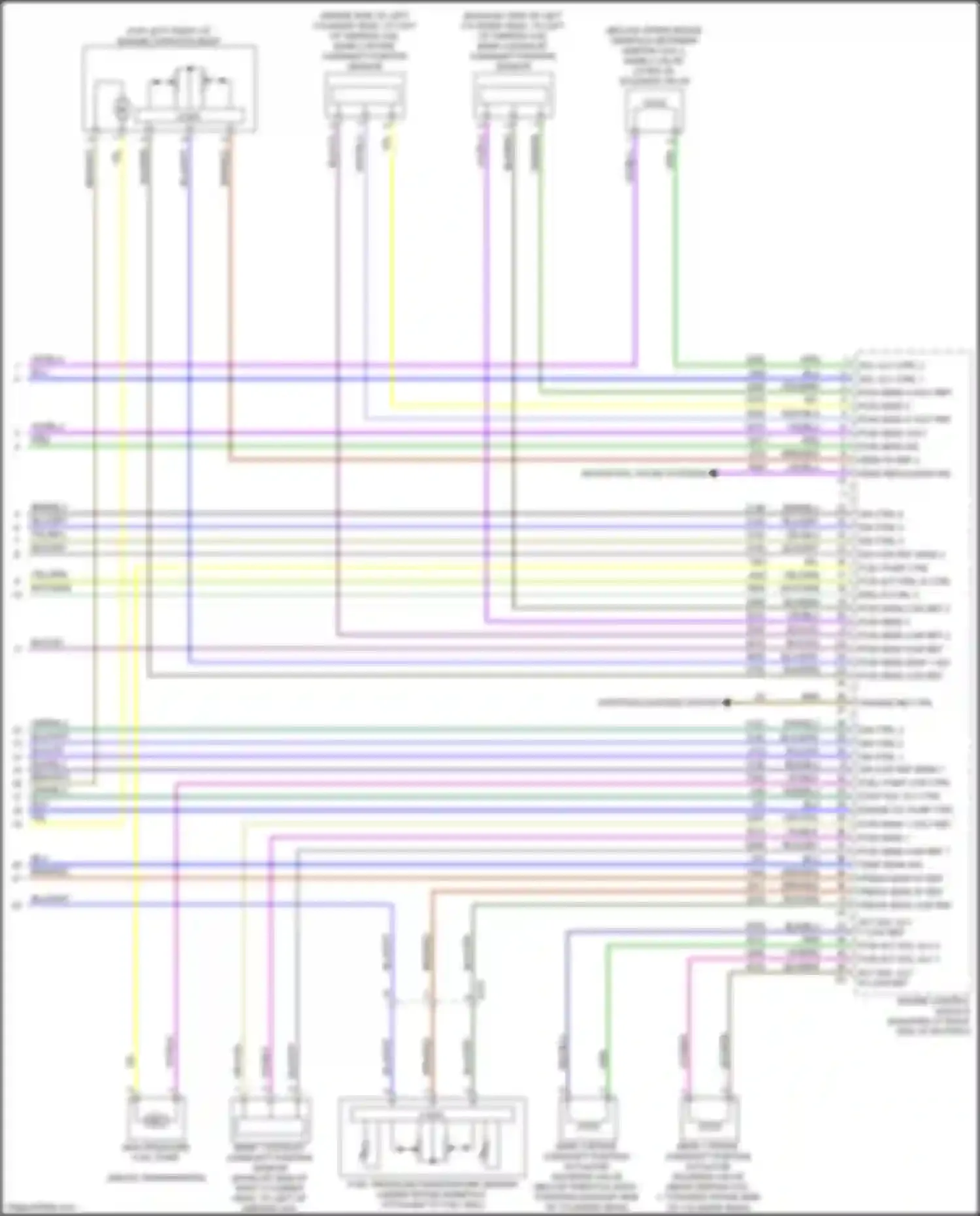Wiring diagram navigation, sound systems for Chevrolet Blazer III (2018-2023) (2 of 2)