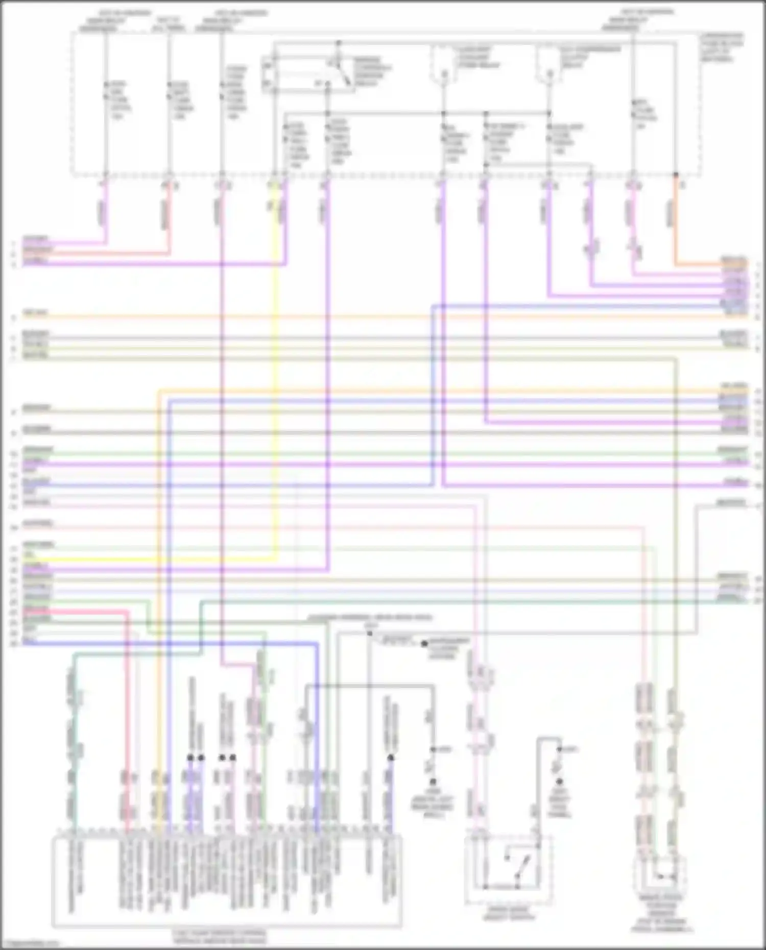 Wiring diagram pwr mod wk-up sig for Chevrolet Blazer III (2018-2023) (1 of 1)