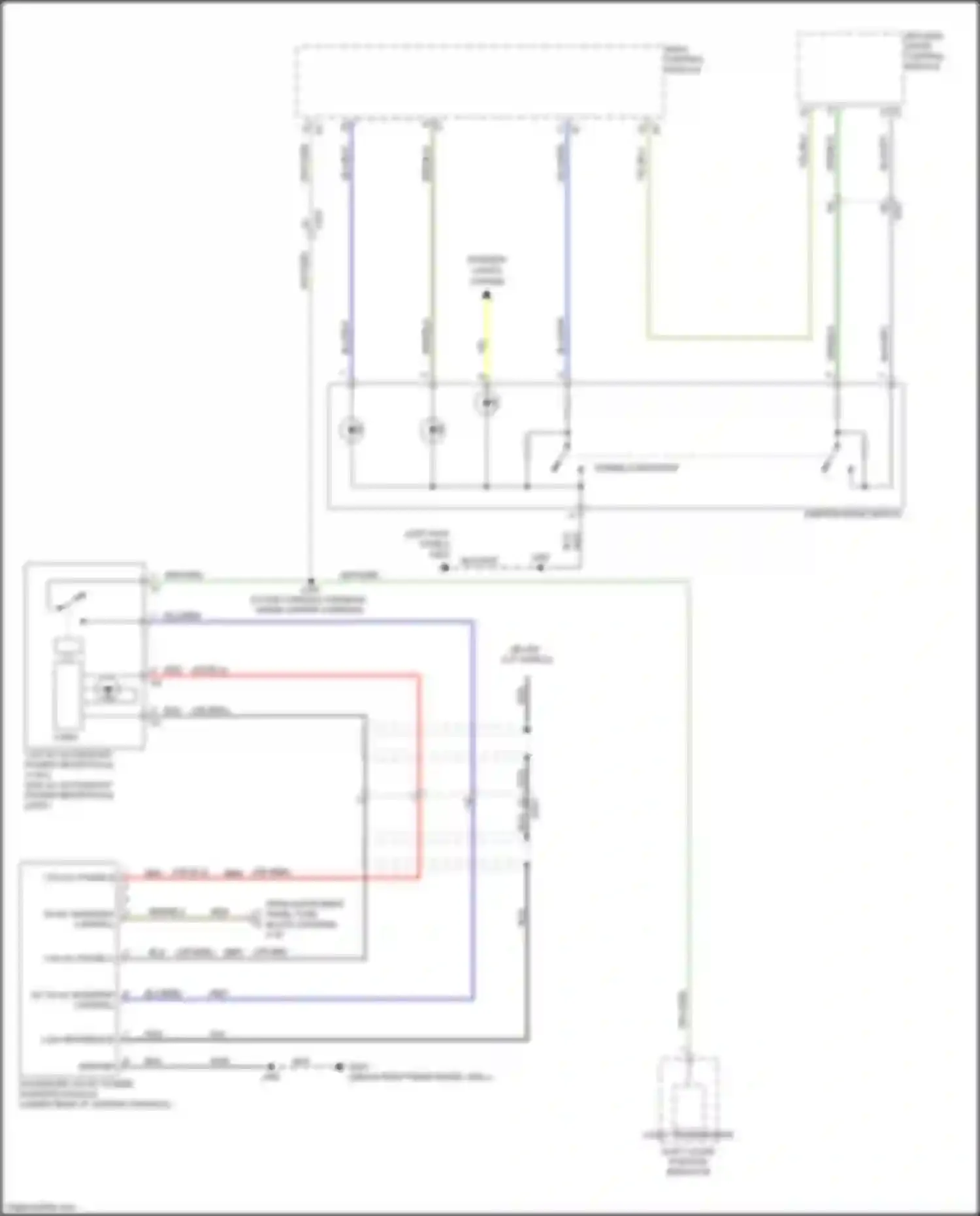 Wiring diagram red for Chevrolet Blazer III (2018-2023) (9 of 30)