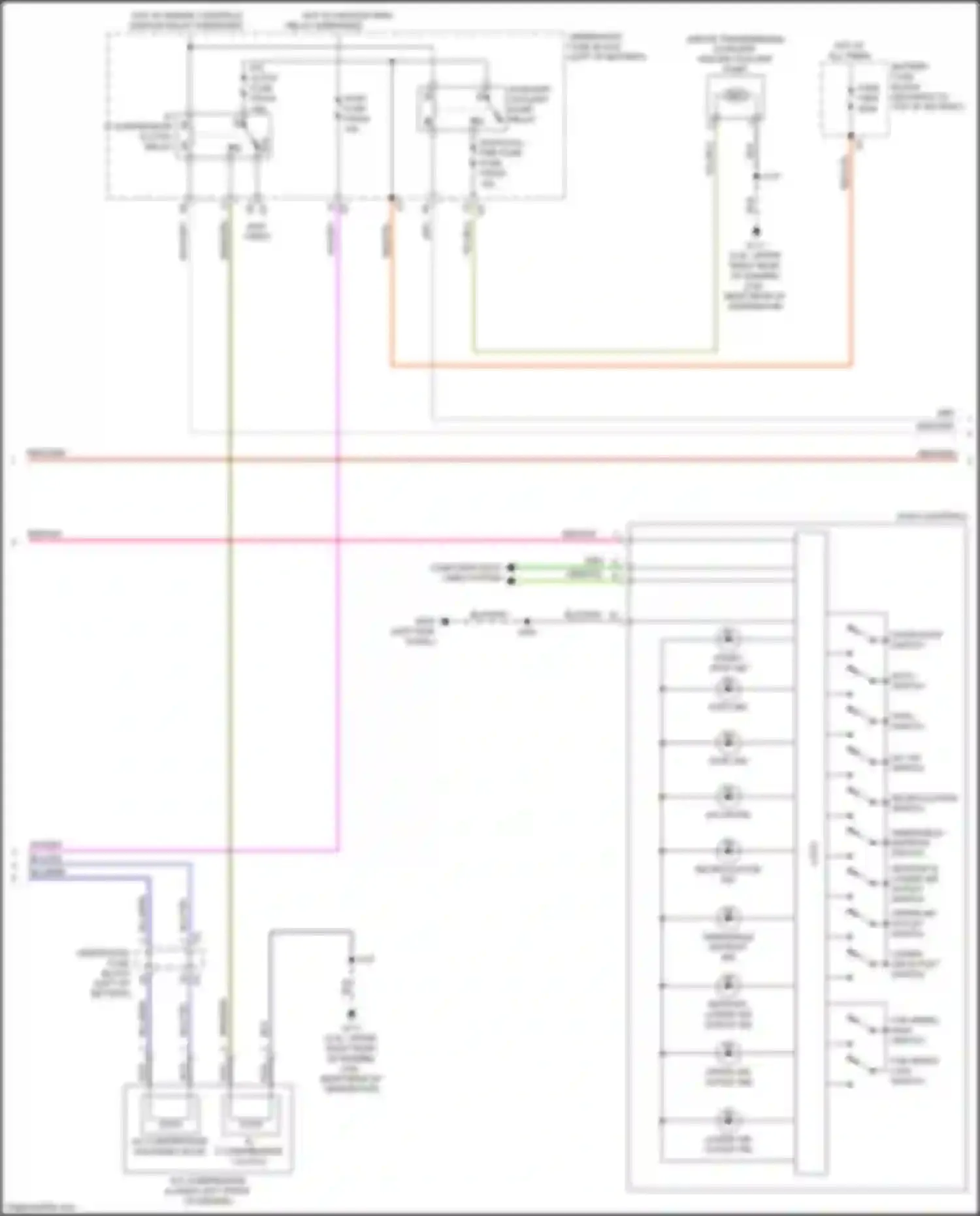 Wiring diagram red/vio for Chevrolet Blazer III (2018-2023) (33 of 45)