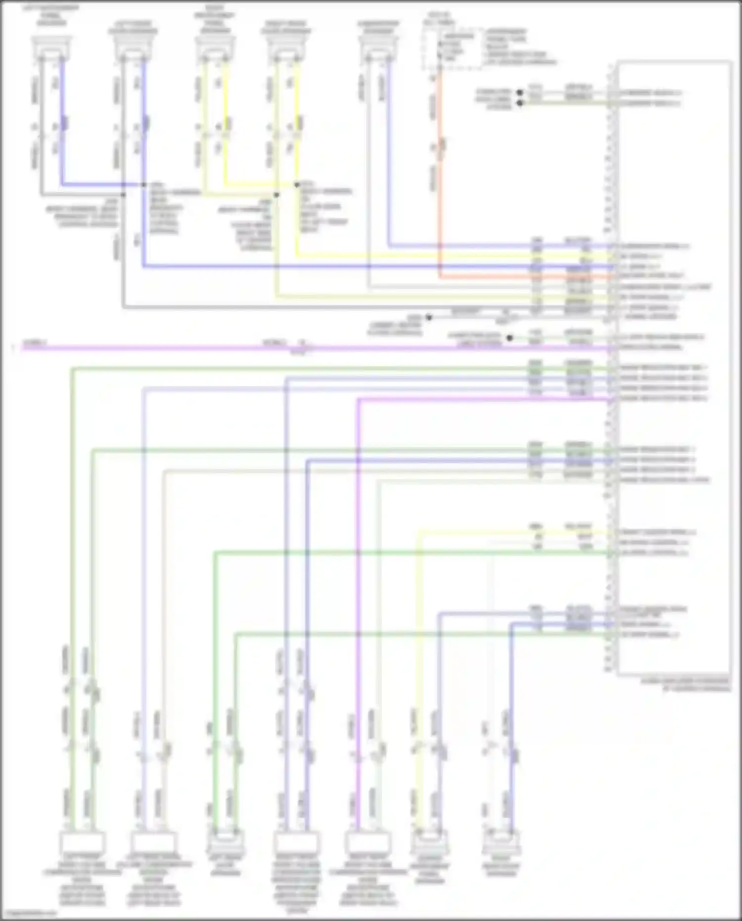 Wiring diagram replicated signal for Chevrolet Blazer III (2018-2023) (4 of 4)