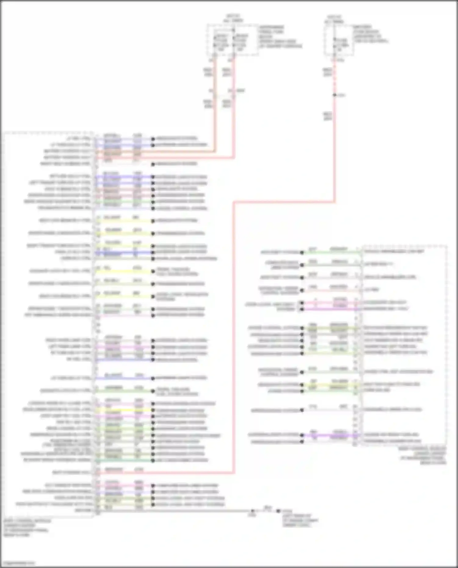 Wiring diagram rr turn sig lp ctrl for Chevrolet Blazer III (2018-2023) (1 of 1)