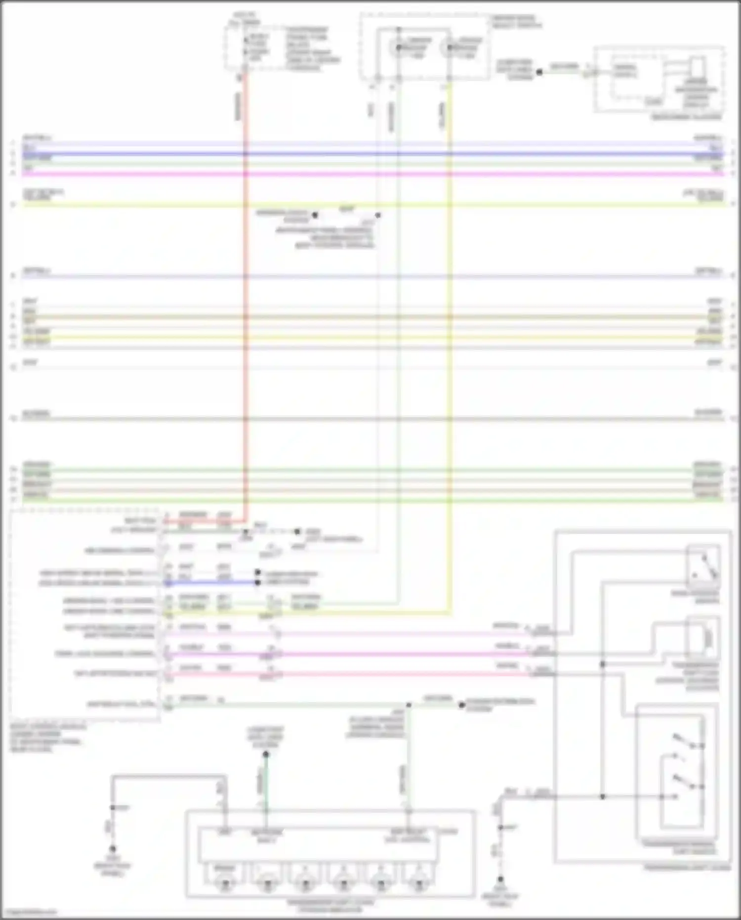 Wiring diagram serial data 2 for Chevrolet Blazer III (2018-2023) (11 of 18)