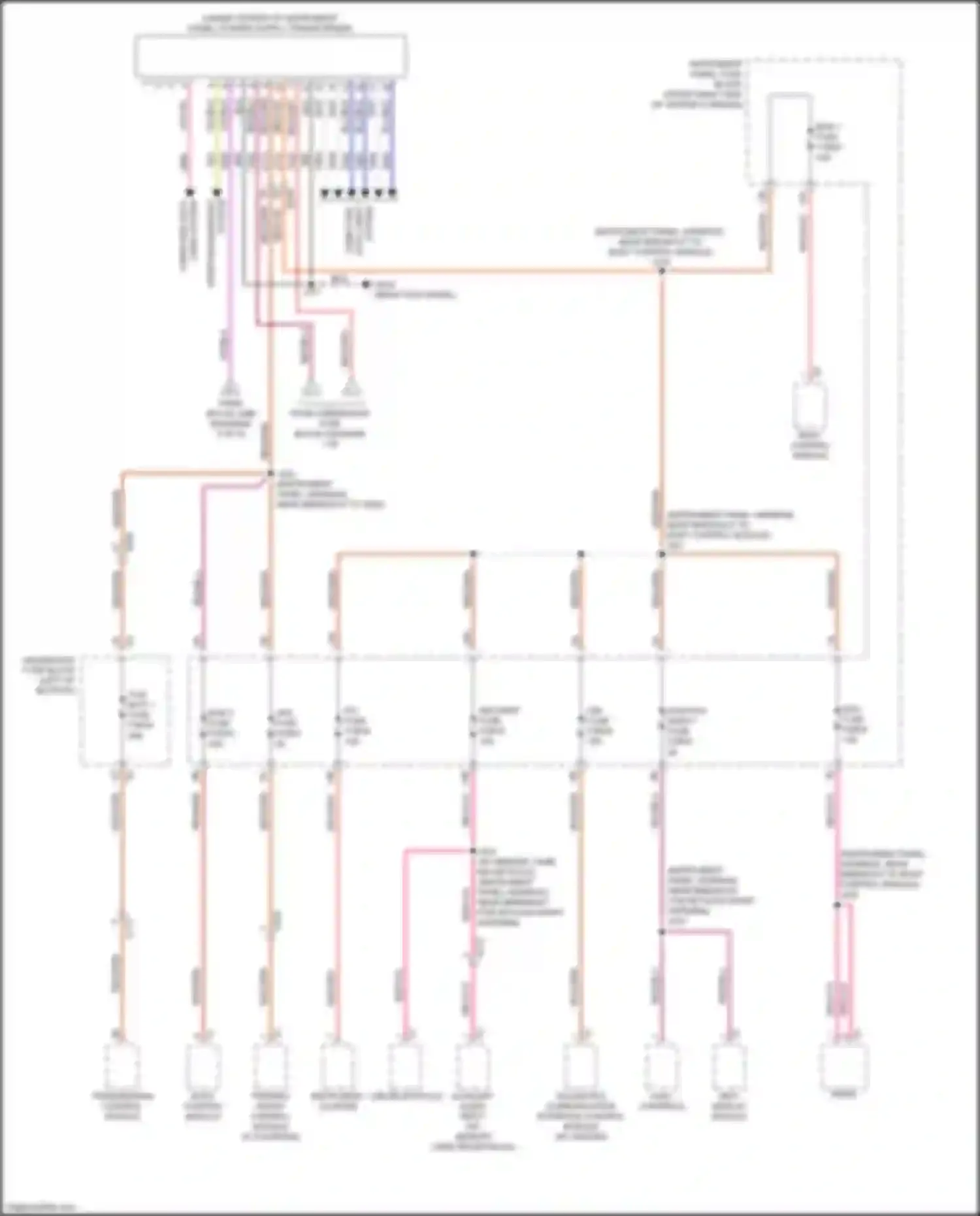 Wiring diagram transmission control module for Chevrolet Blazer III (2018-2023) (5 of 5)