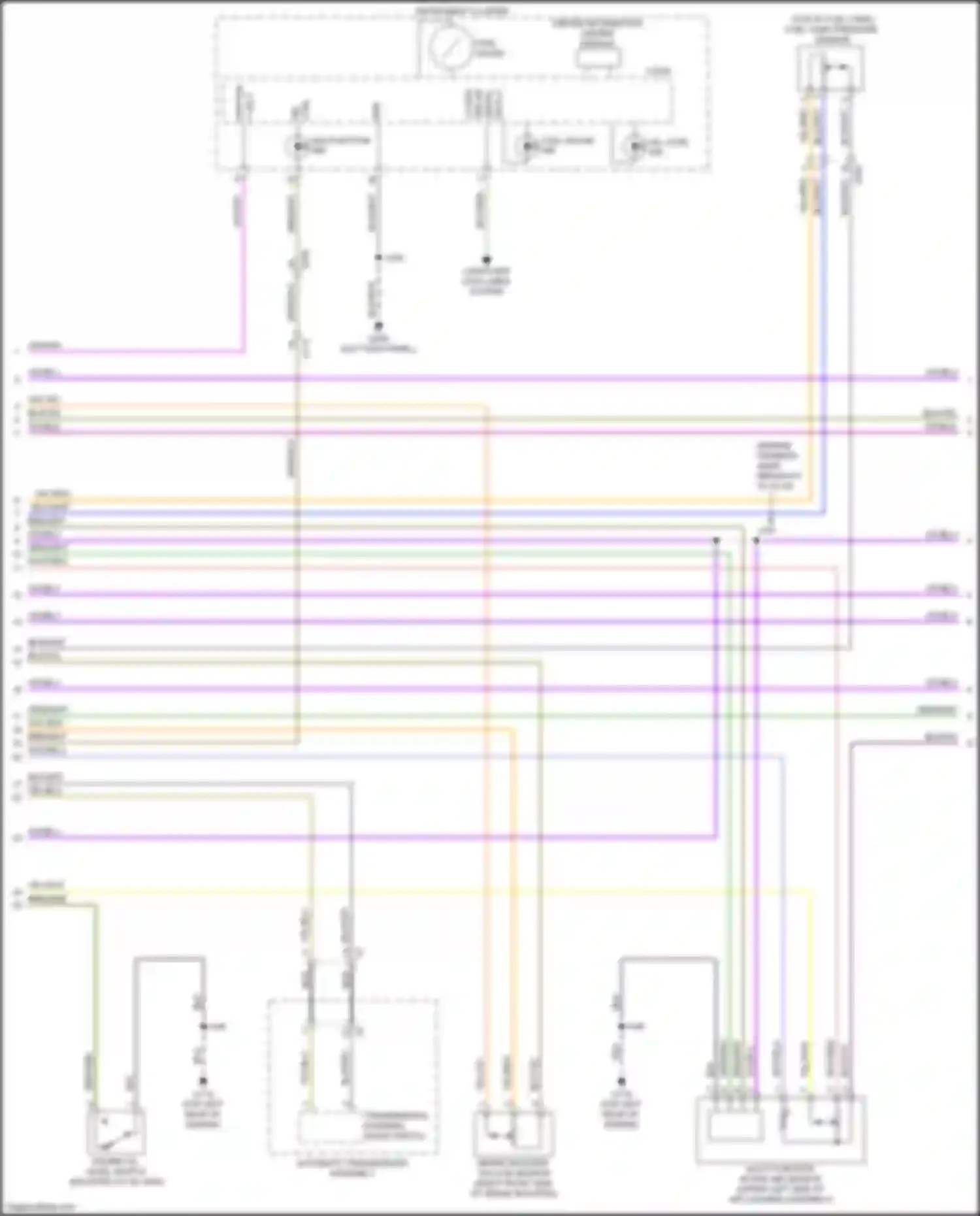 Wiring diagram transmission internal mode switch for Chevrolet Blazer III (2018-2023) (9 of 9)