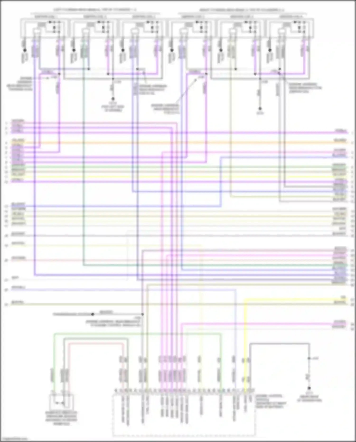 Wiring diagram transmissions system for Chevrolet Blazer III (2018-2023) (6 of 6)
