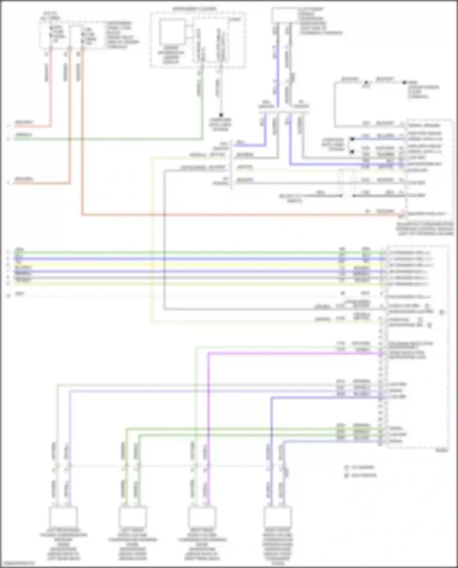 Wiring diagram w/o onstar for Chevrolet Blazer III (2018-2023) (8 of 14)