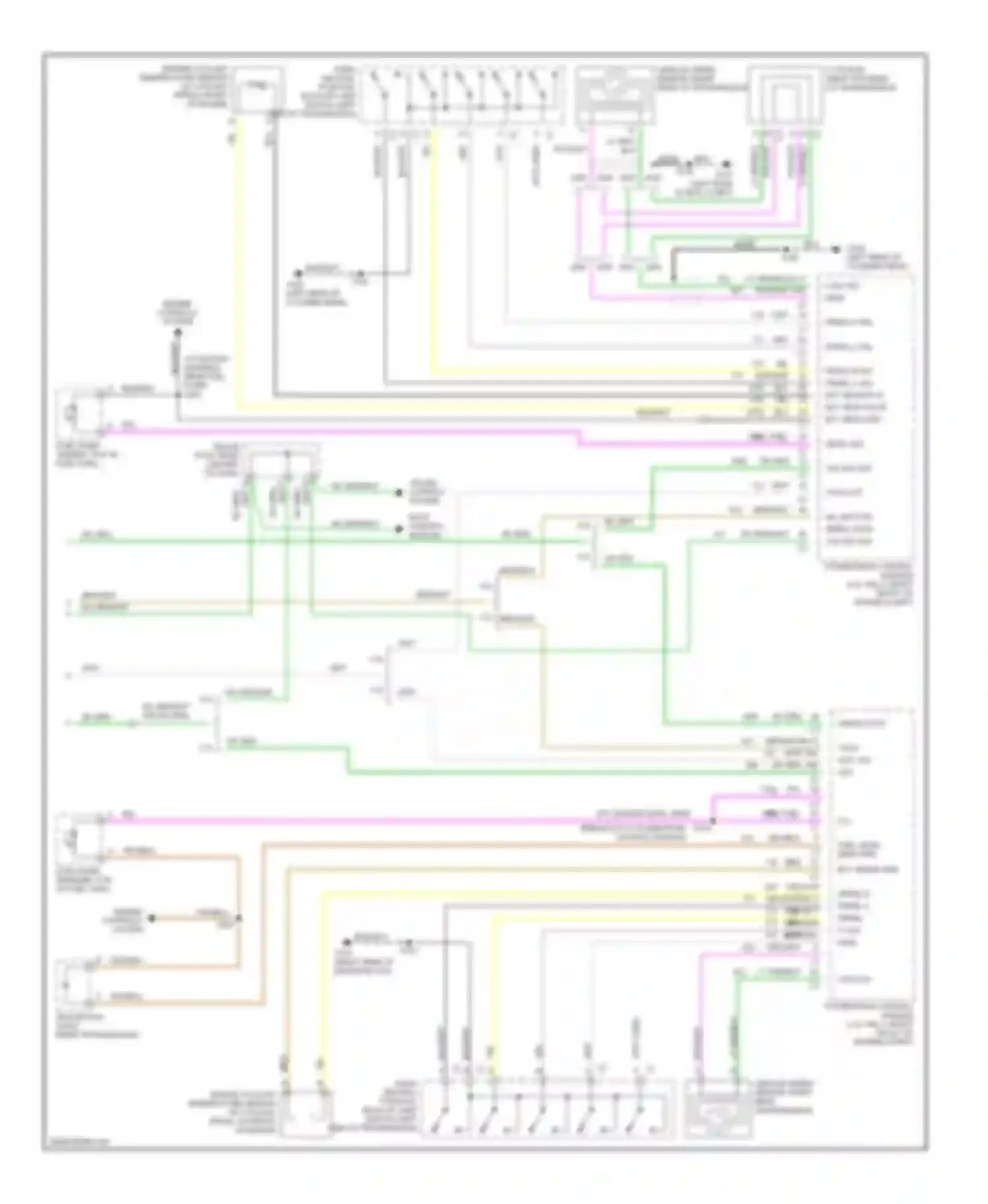 Wiring diagram vss sig out for Chevrolet Blazer S15 facelift (1998-2005) (1 of 1)