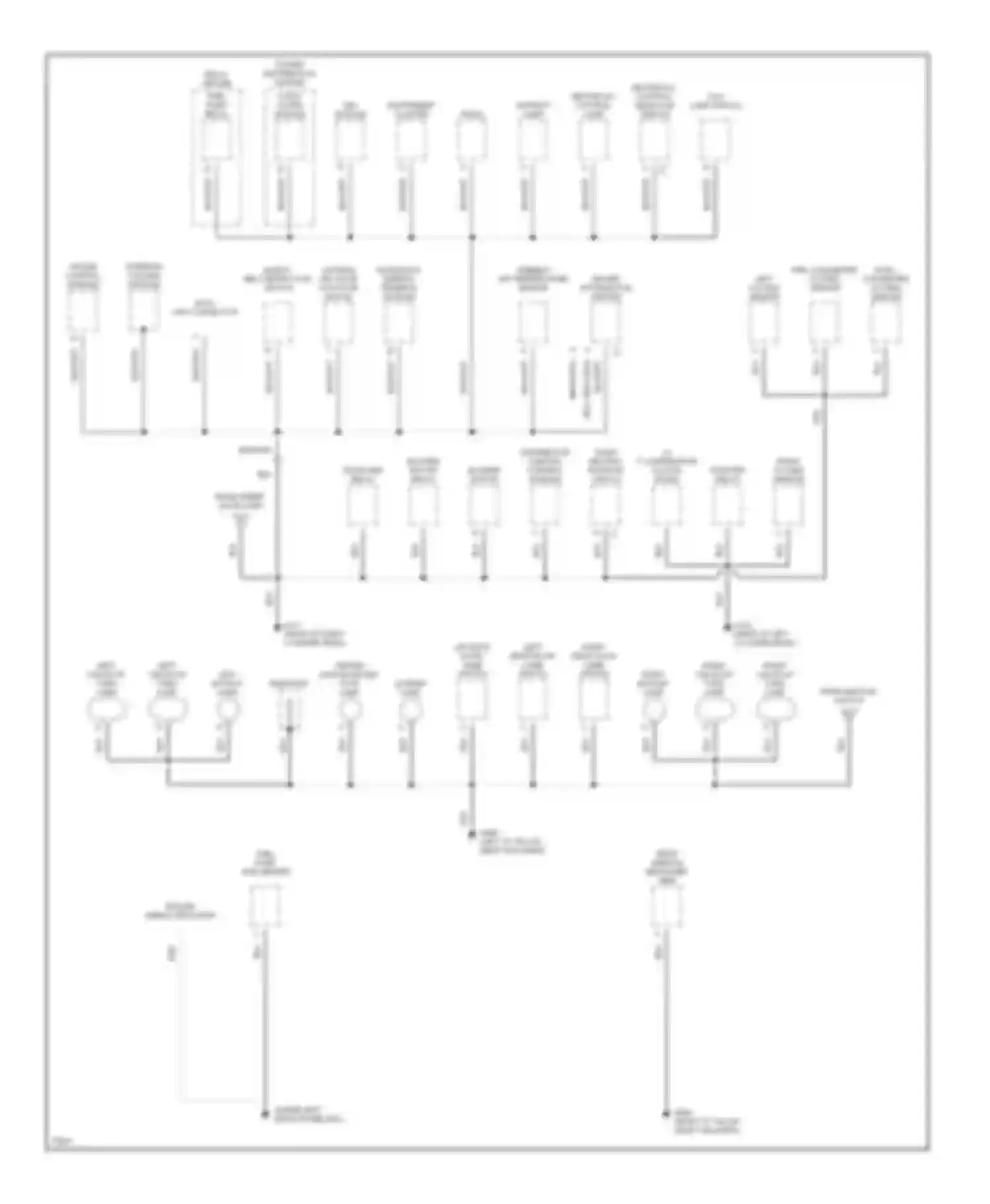 Blazer Chevrolet S15 (1994-1998): Ground distribution circuit (2 of 2)