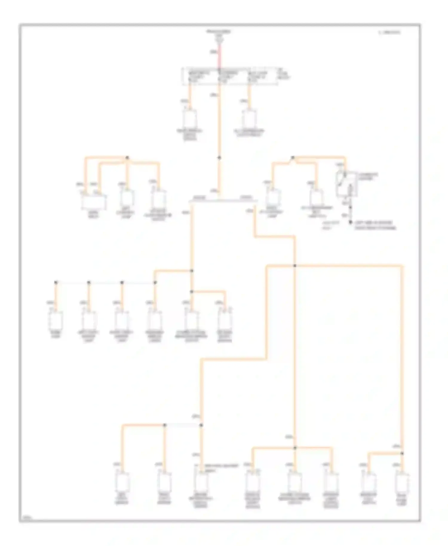 Blazer Chevrolet S15 (1994-1998): Power distribution circuit (4 of 4)