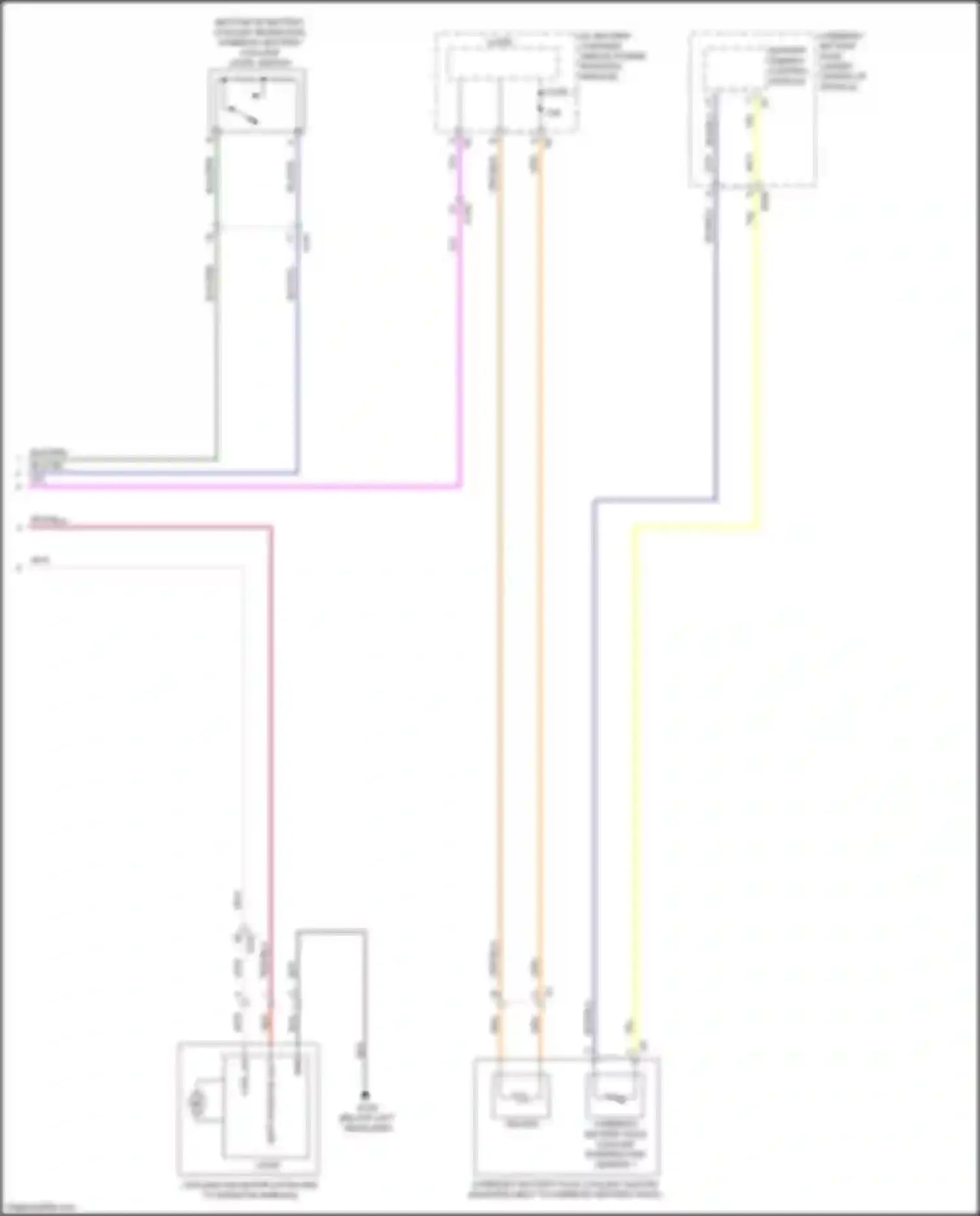 Bolt Chevrolet I (2016-2021): Cooling fan circuit (2 of 2)