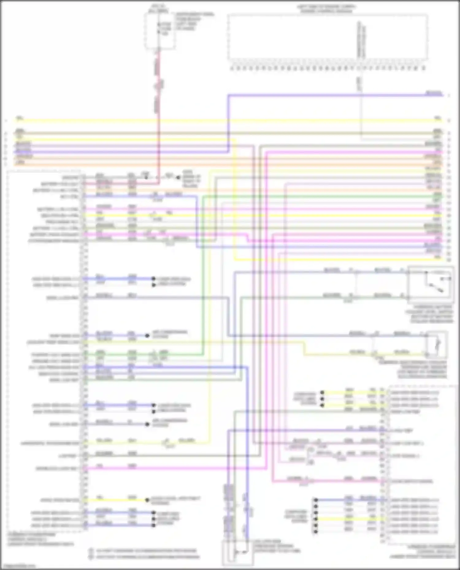 Bolt Chevrolet I (2016-2021): Wiring diagram engine performance electric, engine controls circuit (5 of 16)