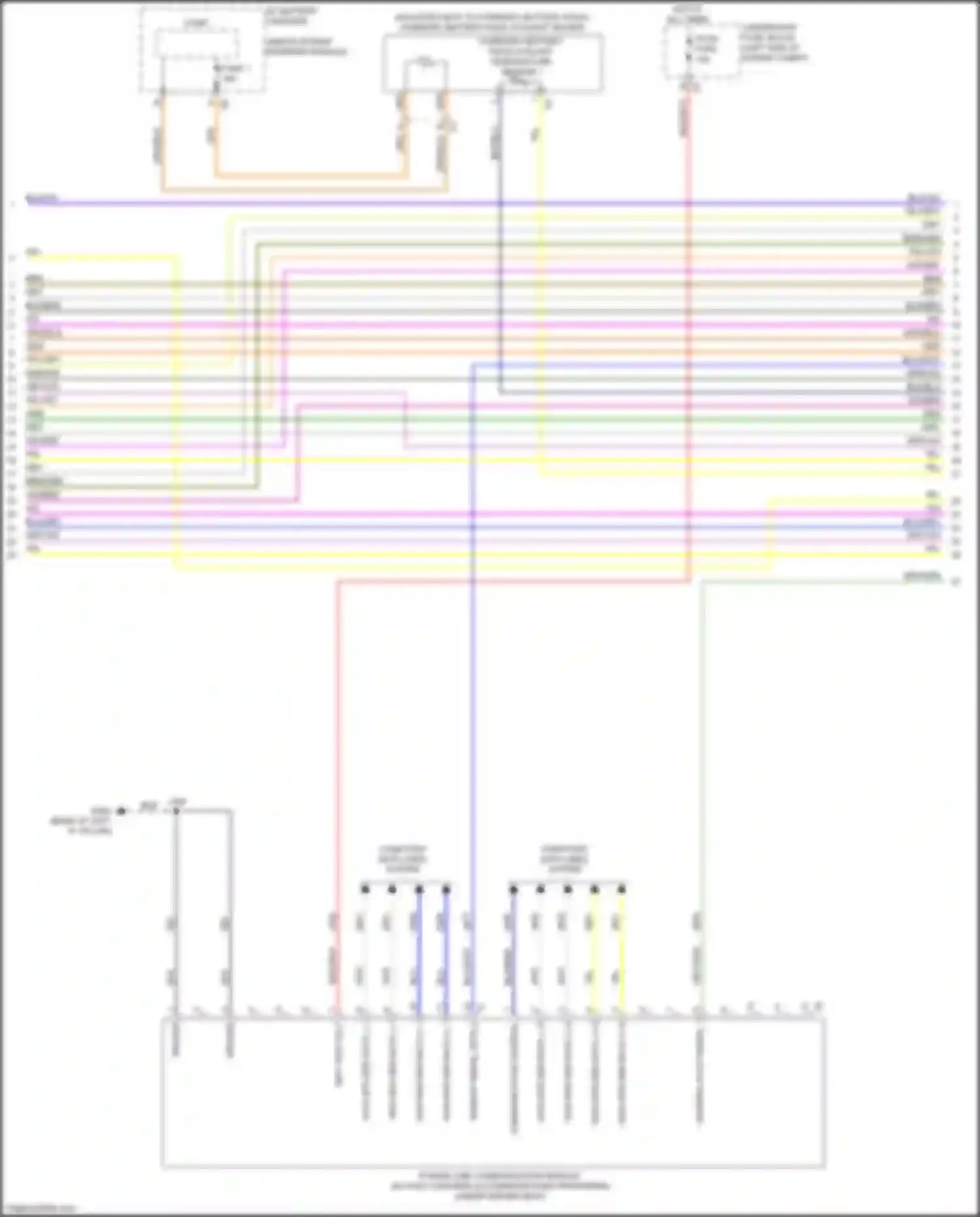 Bolt Chevrolet I (2016-2021): Wiring diagram engine performance electric, engine controls circuit (6 of 16)