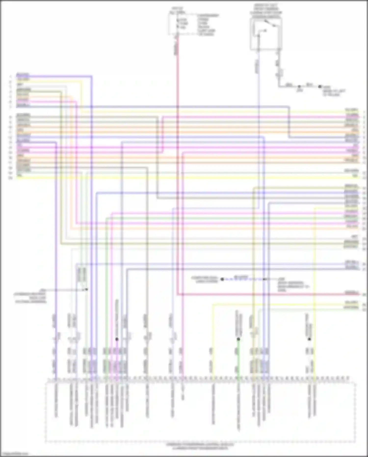 Bolt Chevrolet I (2016-2021): Wiring diagram engine performance electric, engine controls circuit (8 of 16)