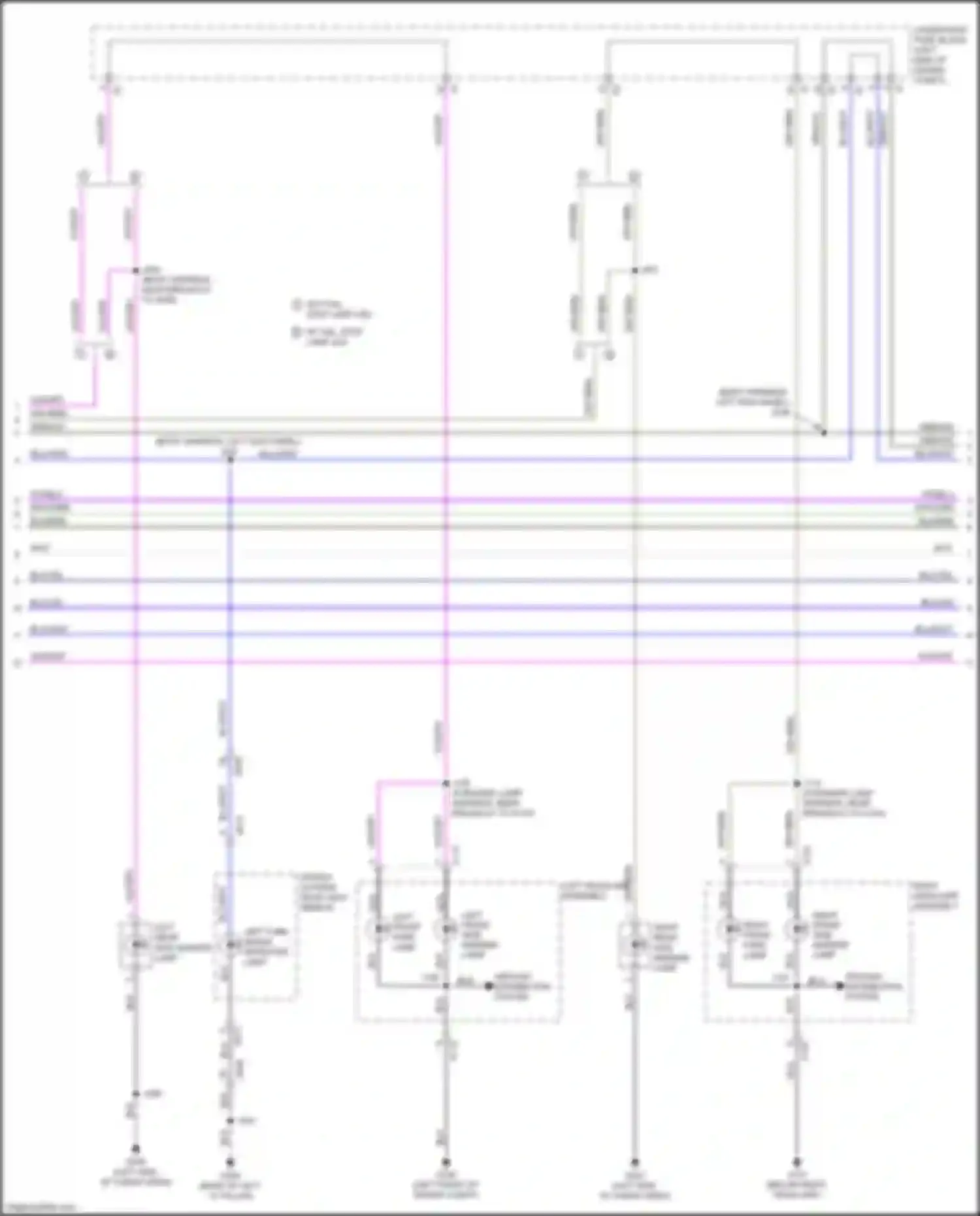 Bolt Chevrolet I (2016-2021): Exterior lamps circuit (2 of 4)
