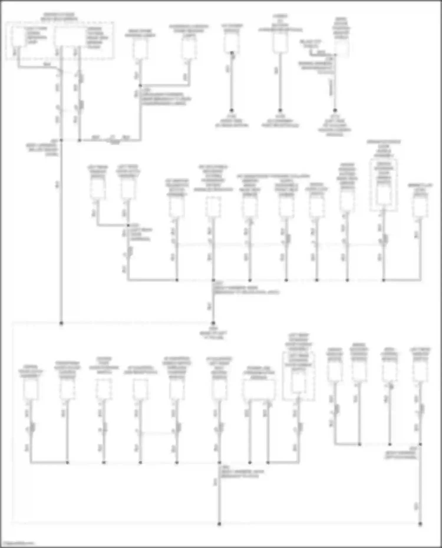 Bolt Chevrolet I (2016-2021): Ground distribution circuit (5 of 6)