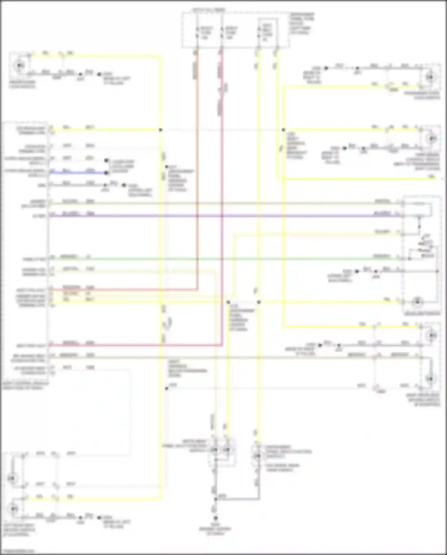 Bolt Chevrolet I (2016-2021): Instrument illumination circuit (1 of 2)