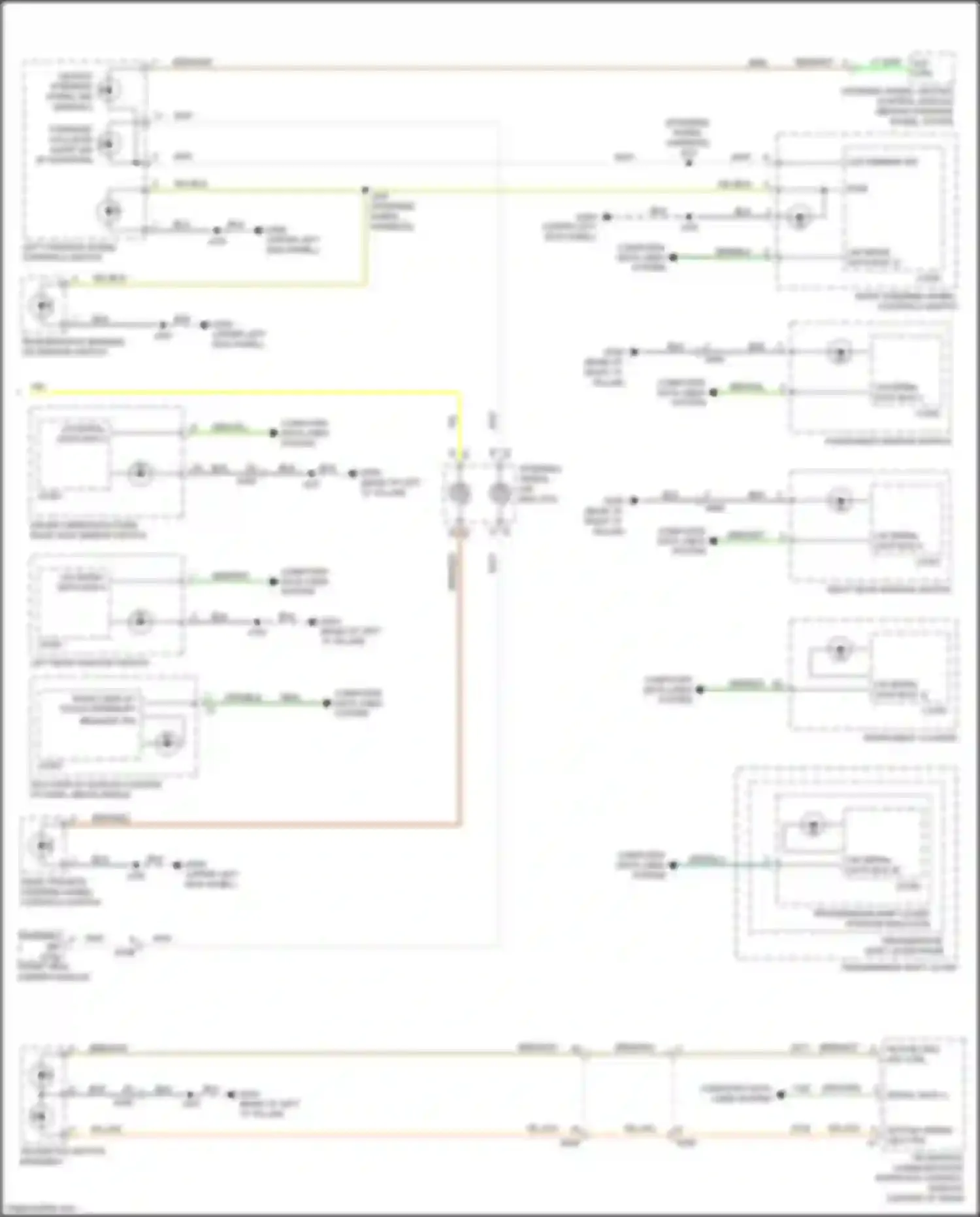 Bolt Chevrolet I (2016-2021): Instrument illumination circuit (2 of 2)