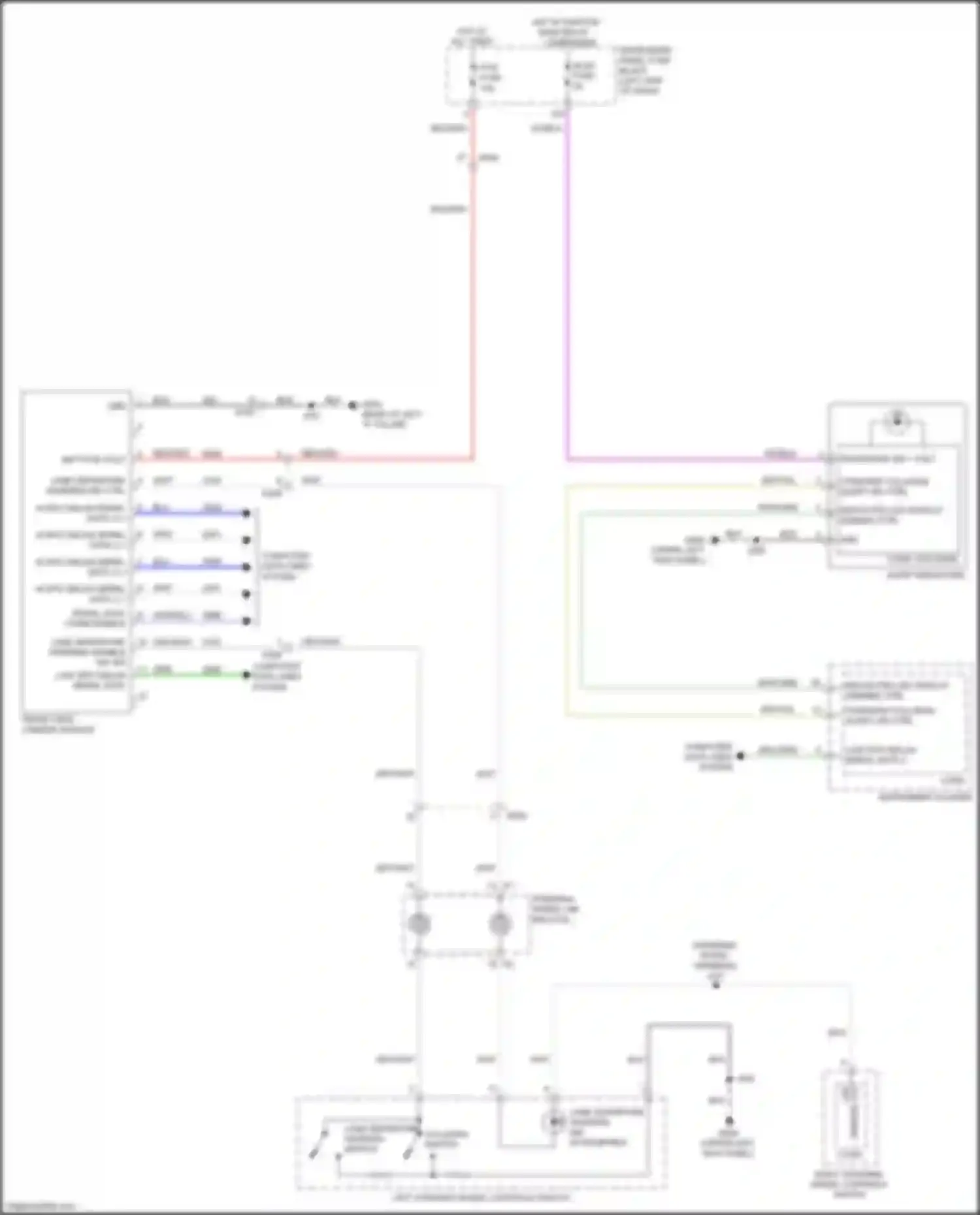 Bolt Chevrolet I (2016-2021): Lane departure warning circuit