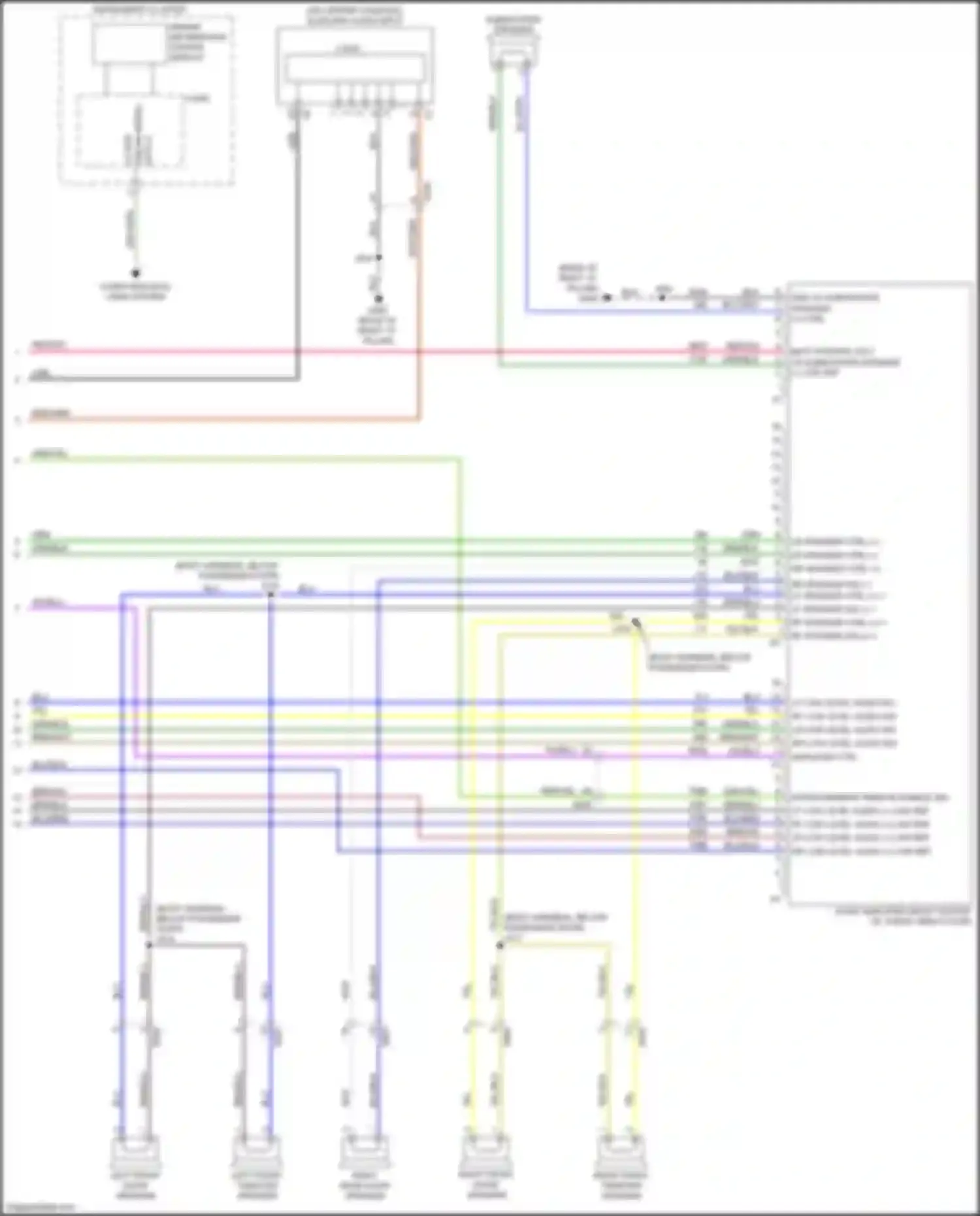 Bolt Chevrolet I (2016-2021): Navigation circuit, w/ amplifier (4 of 4)