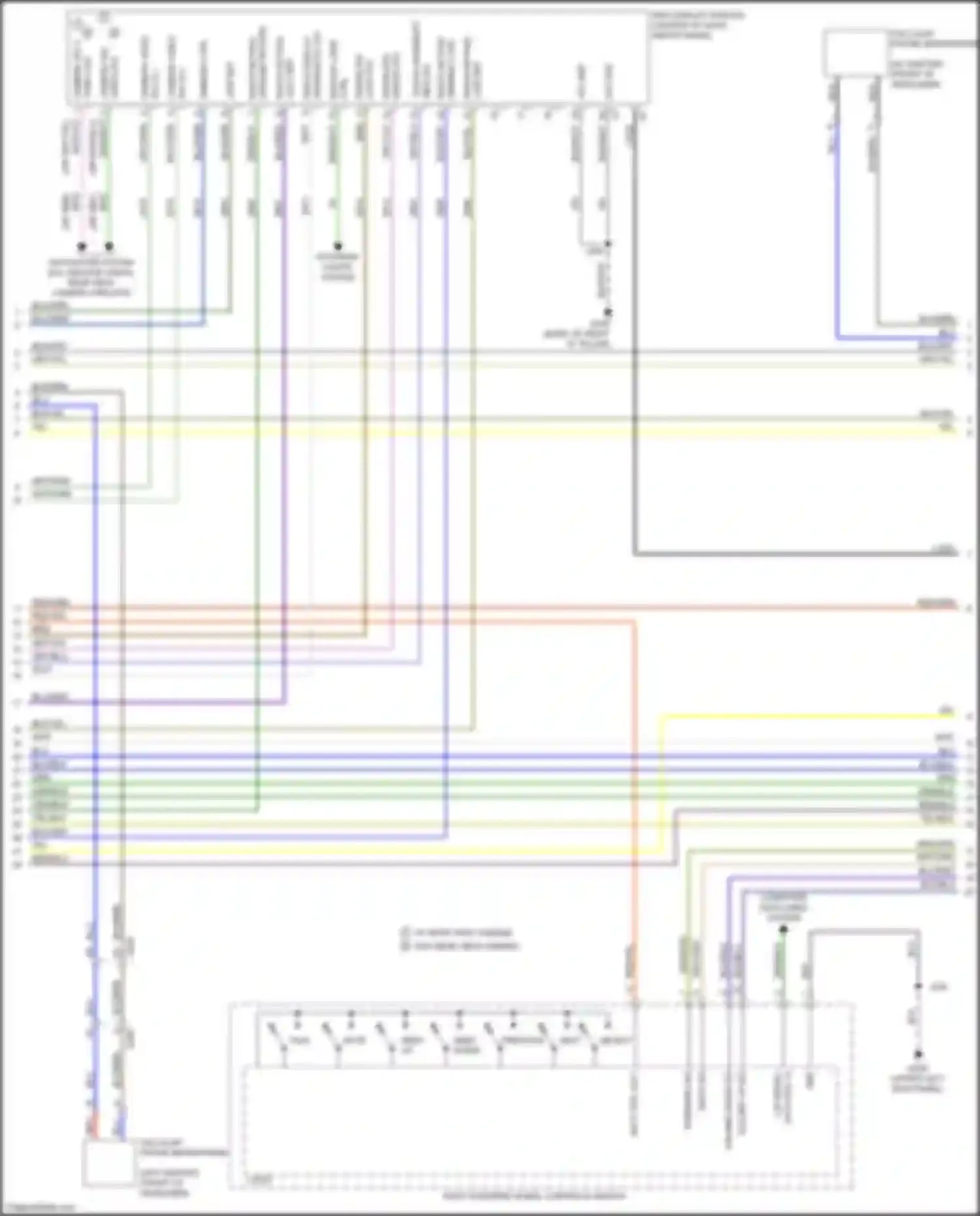 Bolt Chevrolet I (2016-2021): Navigation circuit, w/o amplifier (2 of 4)