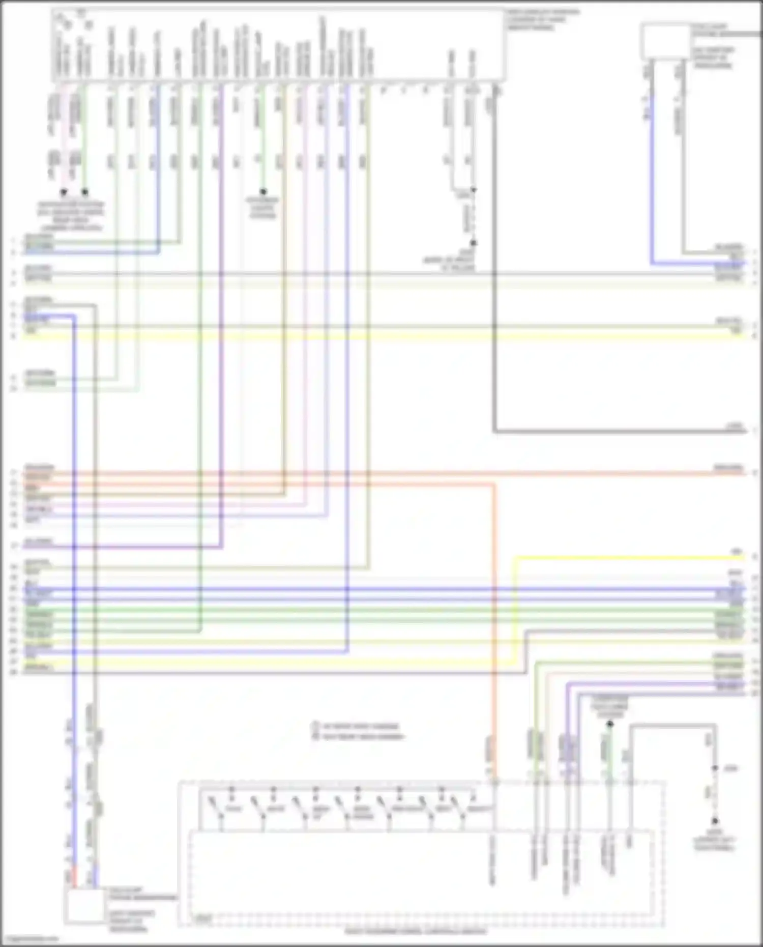 Bolt Chevrolet I (2016-2021): Radio circuit, w/o amplifier (2 of 4)
