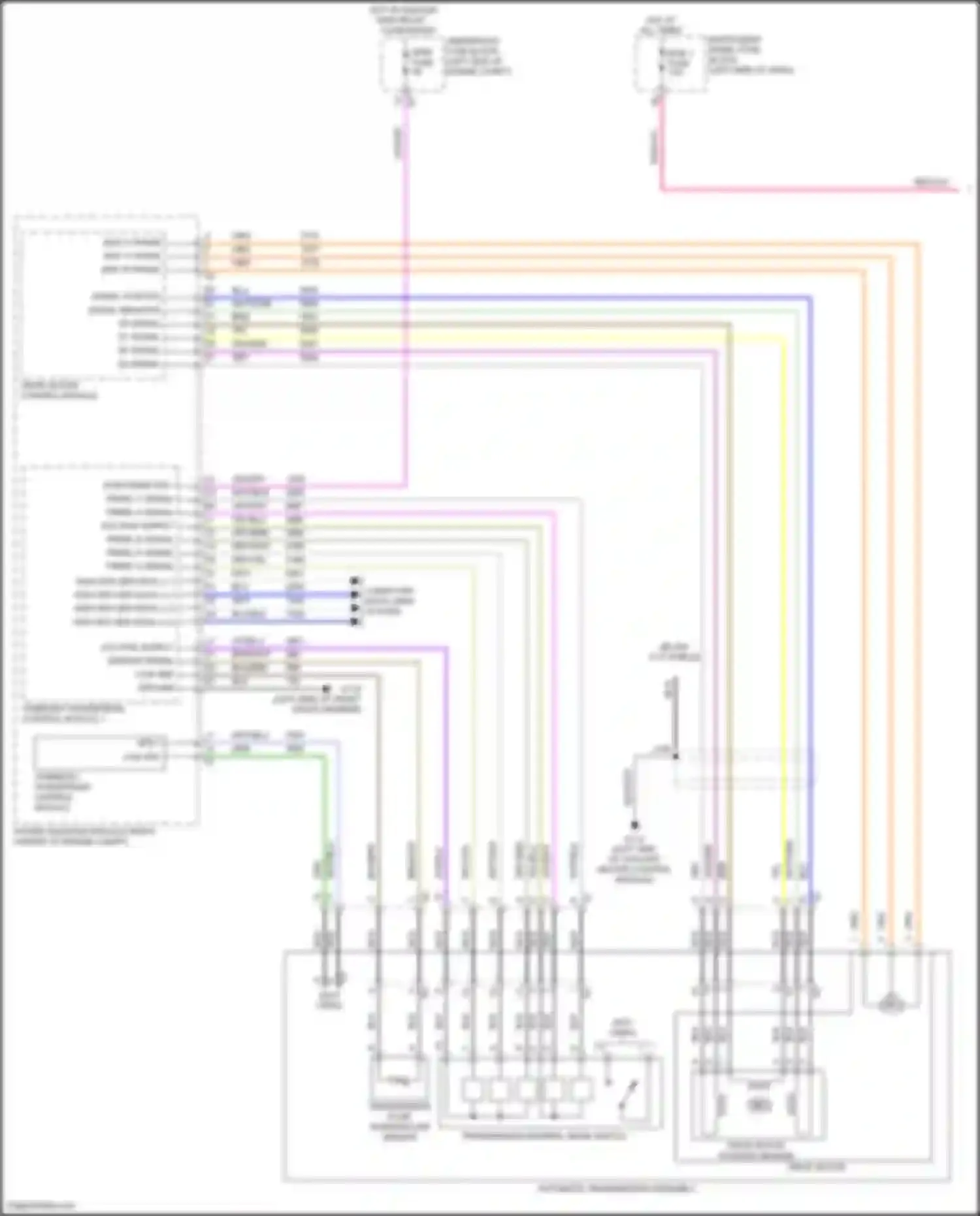 Bolt Chevrolet I (2016-2021): Transmission circuit (1 of 3)