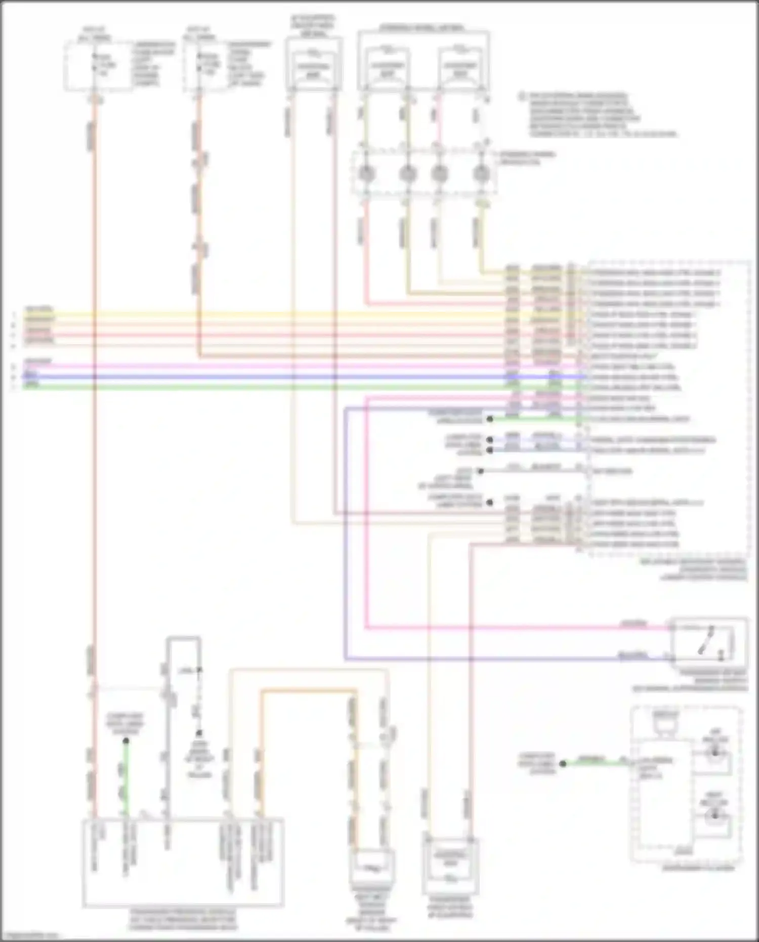 Wiring diagram drv knee mod low ctrl for Chevrolet Bolt I (2016-2021) (1 of 1)