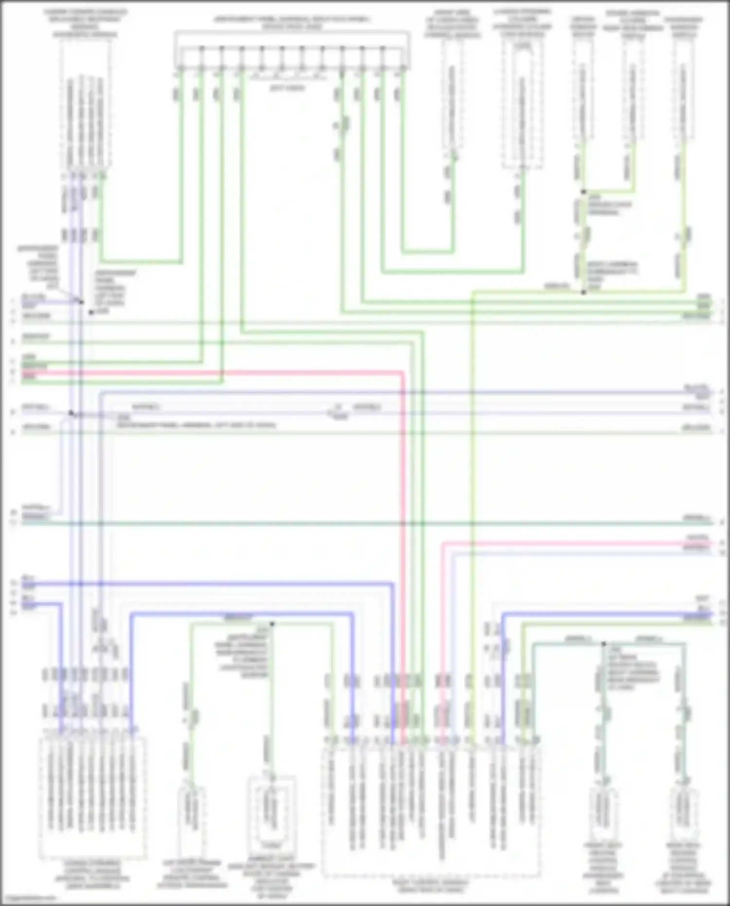 Wiring diagram front seat heating control module for Chevrolet Bolt I (2016-2021) (1 of 4)