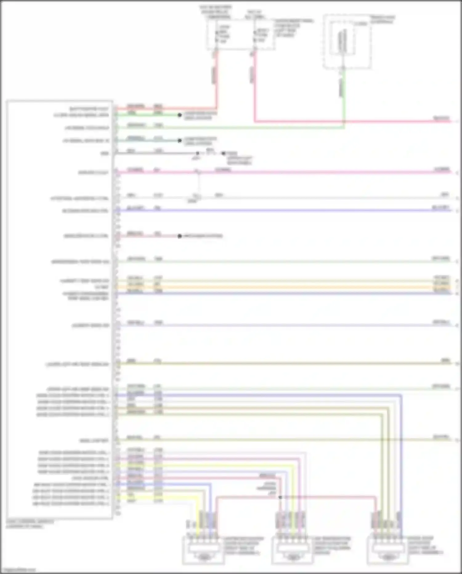 Wiring diagram humidity/windscreen temp sens low ref for Chevrolet Bolt I (2016-2021) (1 of 1)
