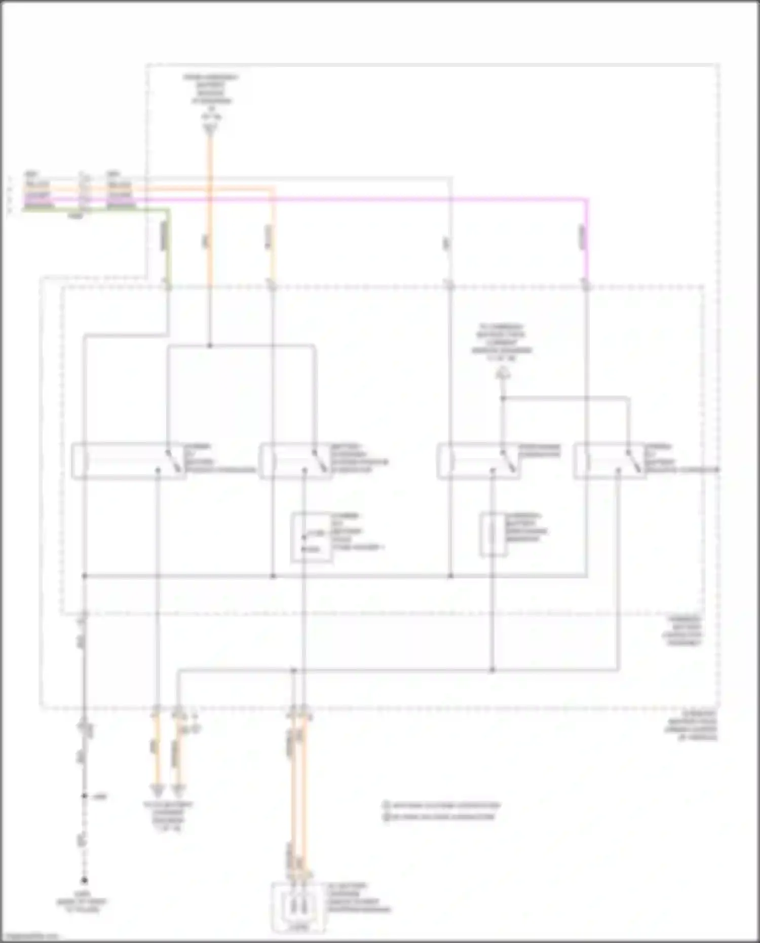 Wiring diagram hybrid/ev battery precharge resistor for Chevrolet Bolt I (2016-2021) (1 of 1)