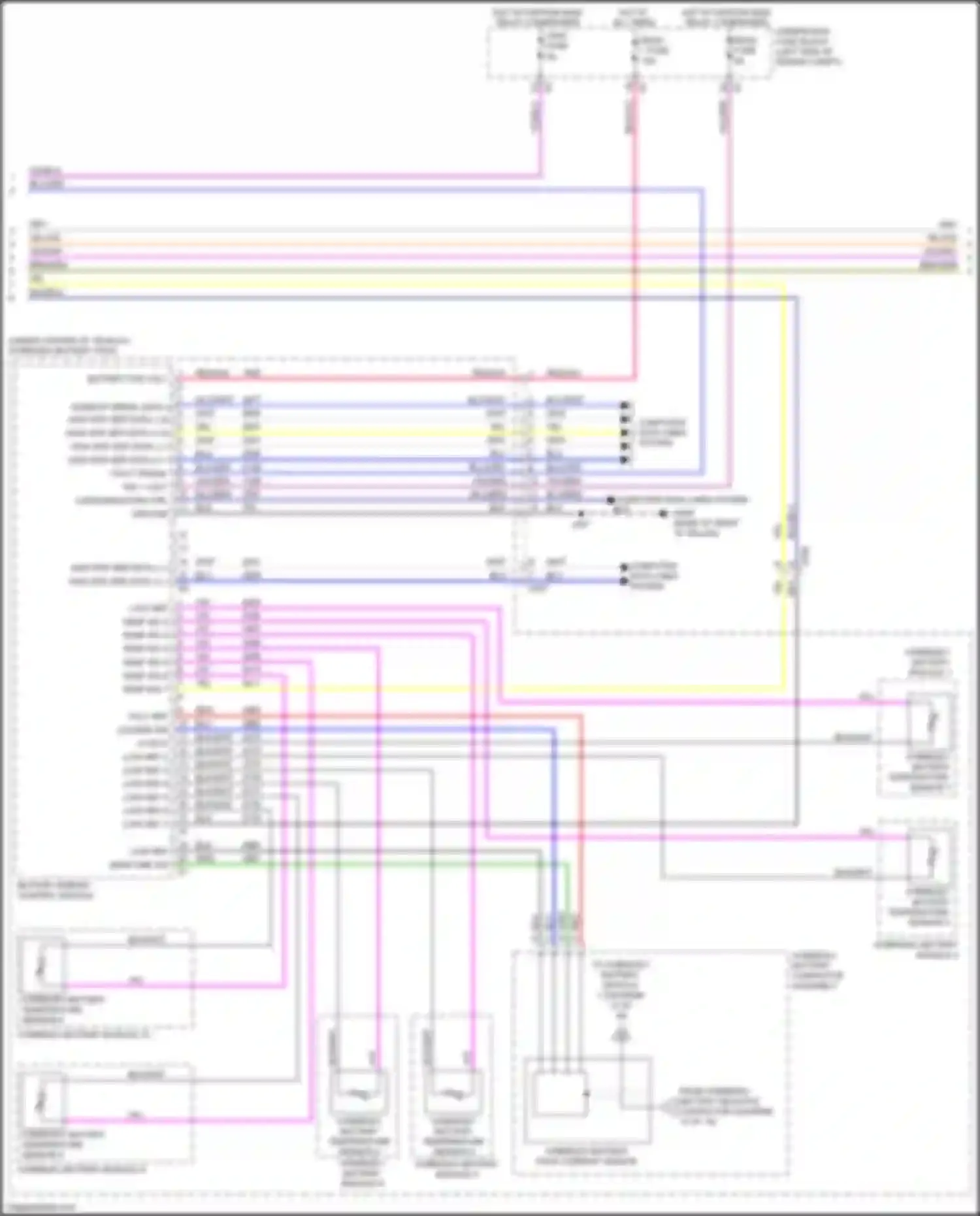 Wiring diagram hybrid/ev battery temperature sensor 3 for Chevrolet Bolt I (2016-2021) (1 of 1)